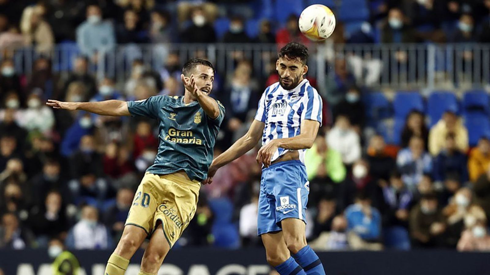 Victoria del Málaga en La Rosaleda