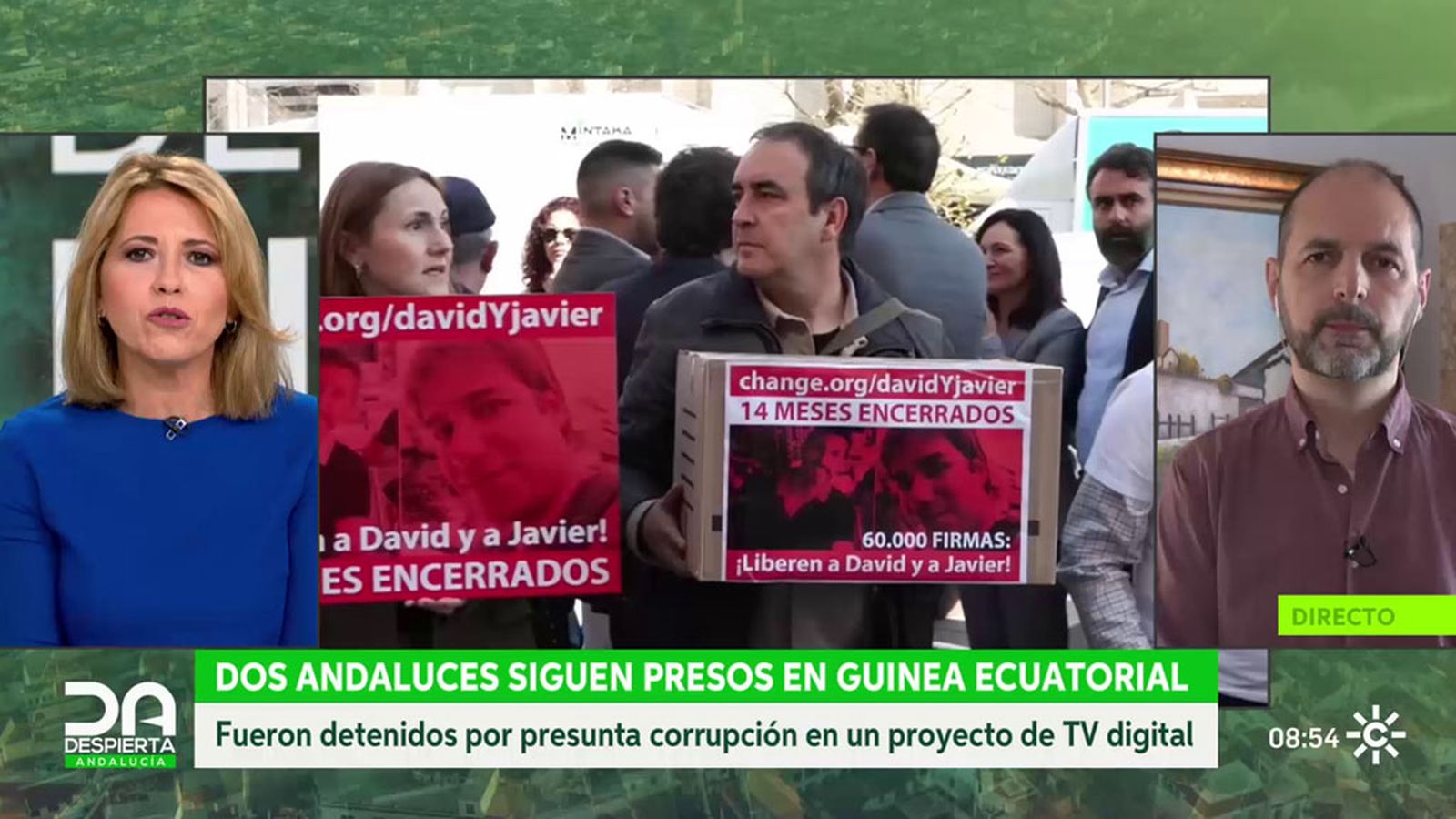 Las familias de los dos andaluces encarcelados en Guinea aseguran que no pueden más.