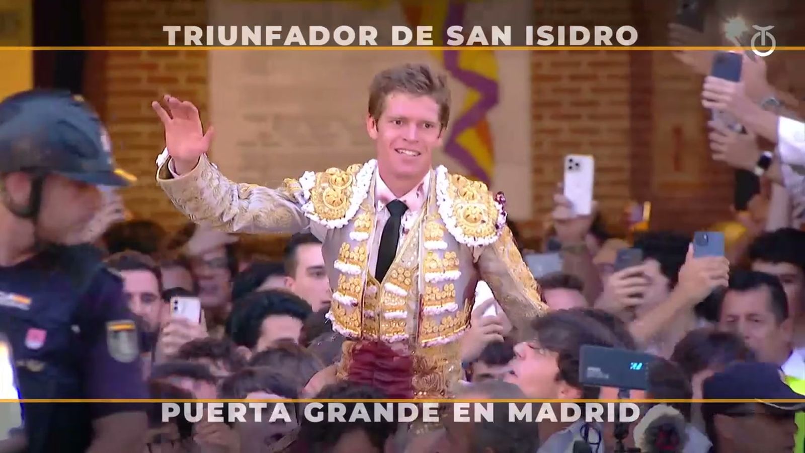 El triunfador absoluto de San Isidro, Borja Jiménez, tiene el Orobroy de la semana