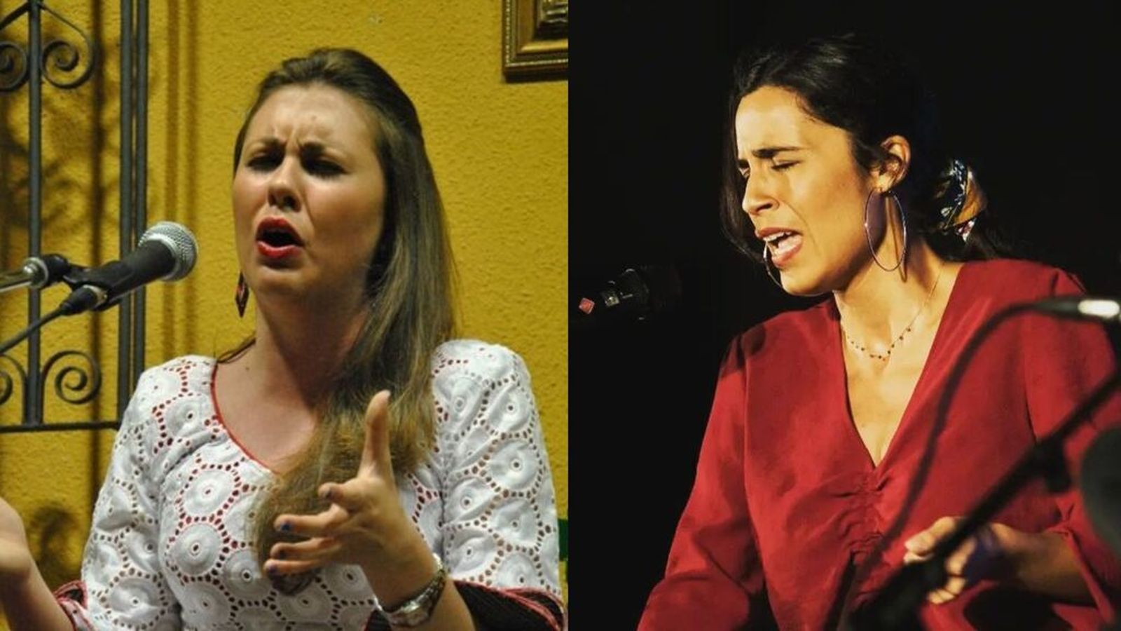 Nazaret Romero y Laura Marchal