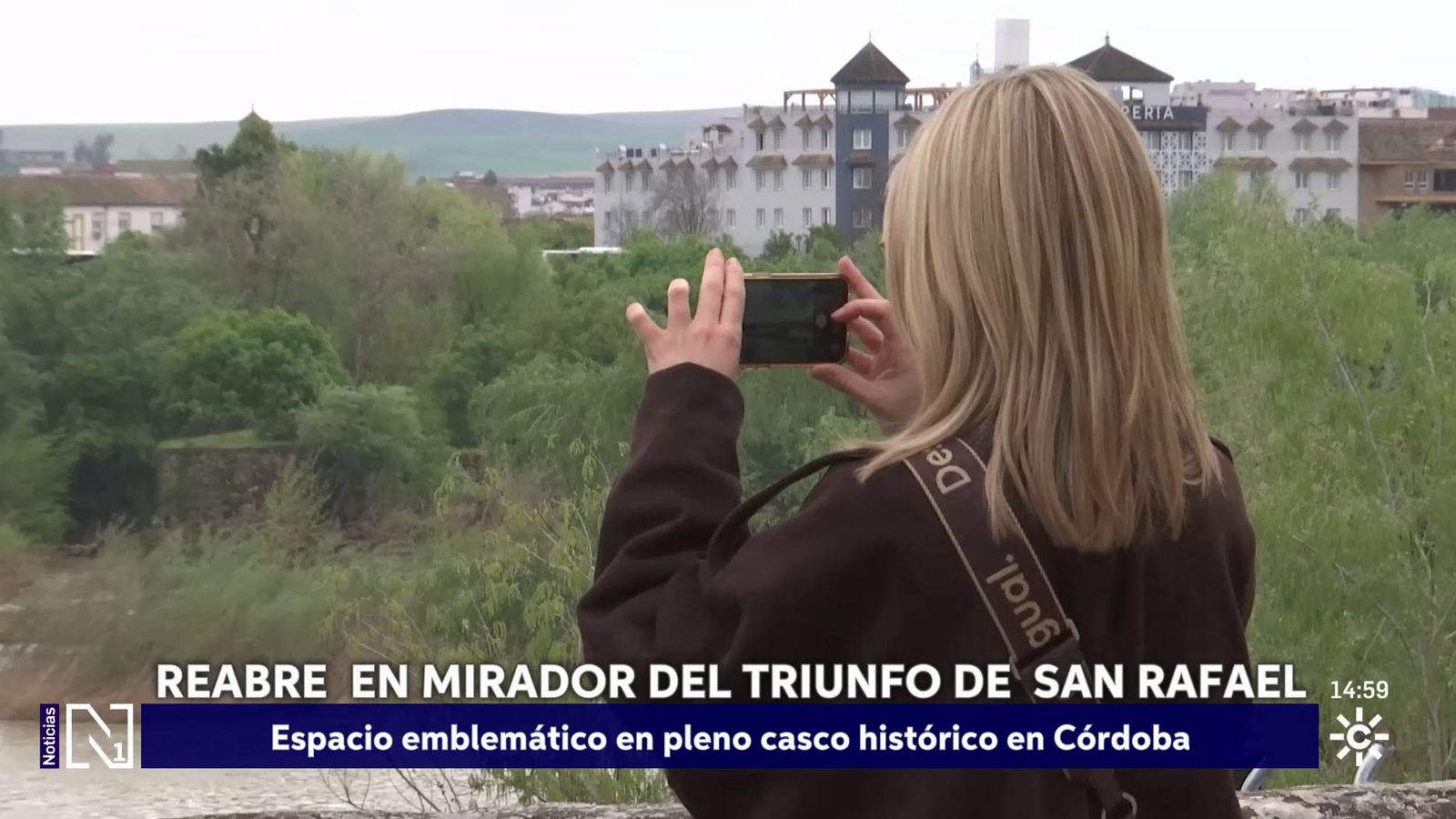 Reabierto el mirador del Triunfo de San Rafael en Córdoba