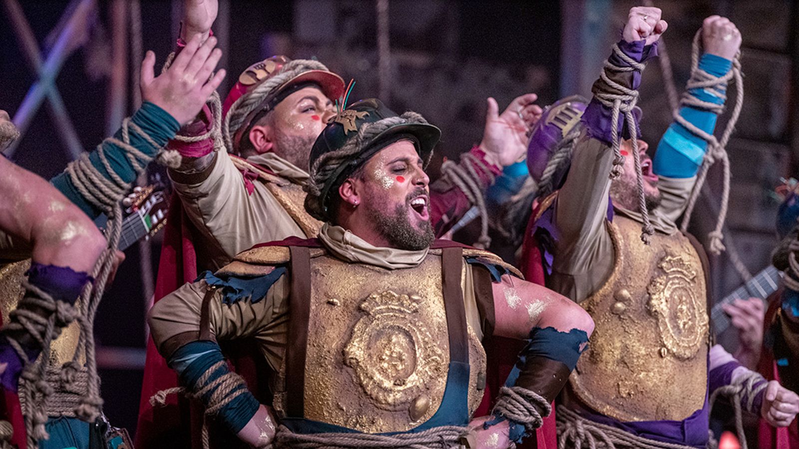 Carnaval de Cádiz Semifinales Comparsa Los poderosos
