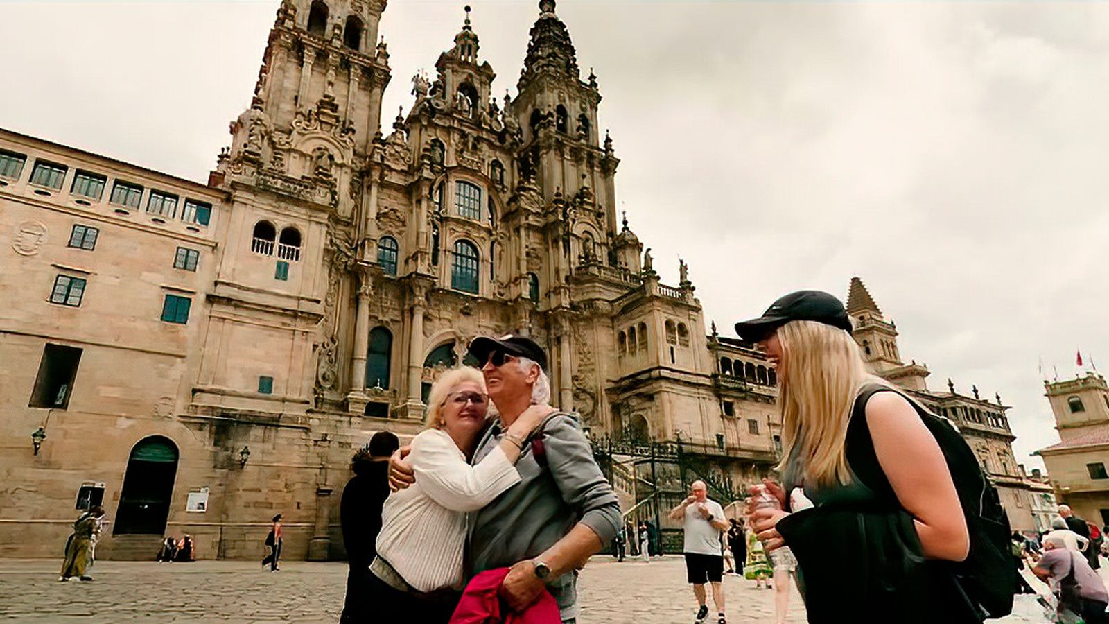 El Camino de Santiago del abuelo  Pepe, un reto a las secuelas del Covid