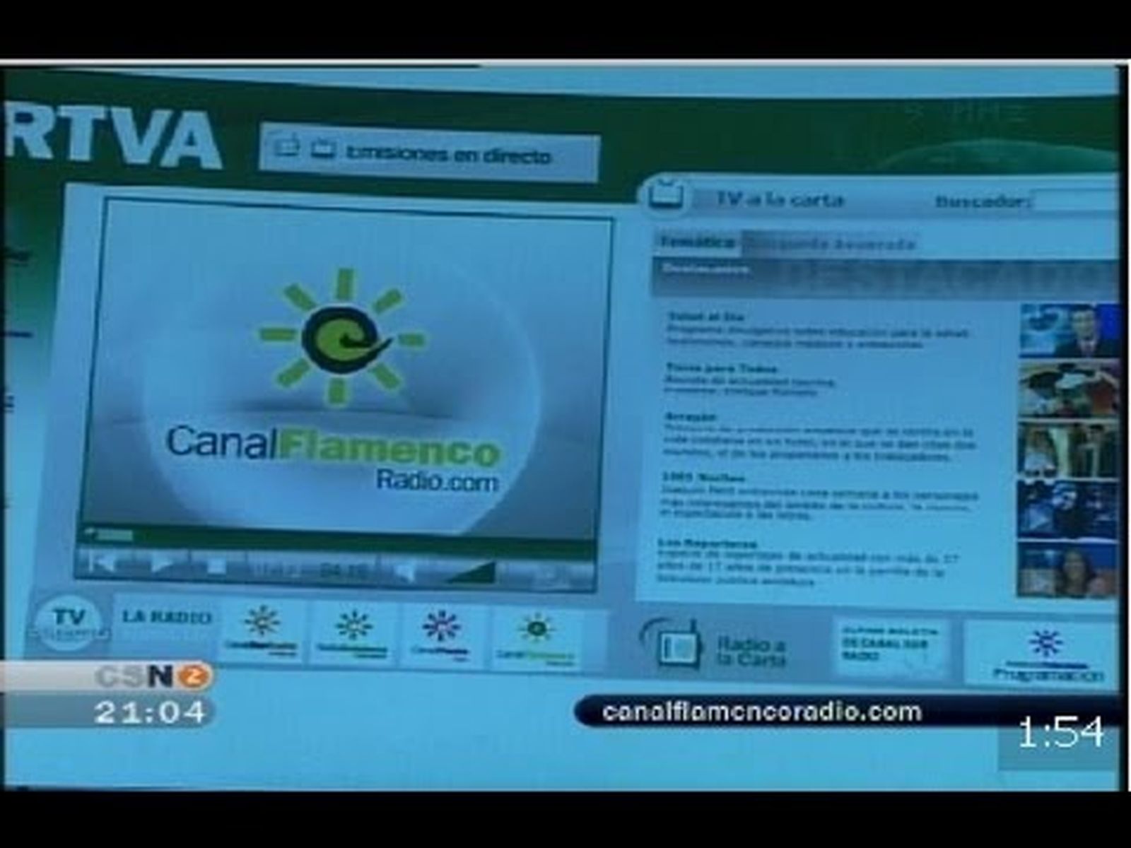 Nace Canal Flamenco Radio.com la primera emisora de Flamenco por Internet (2008)