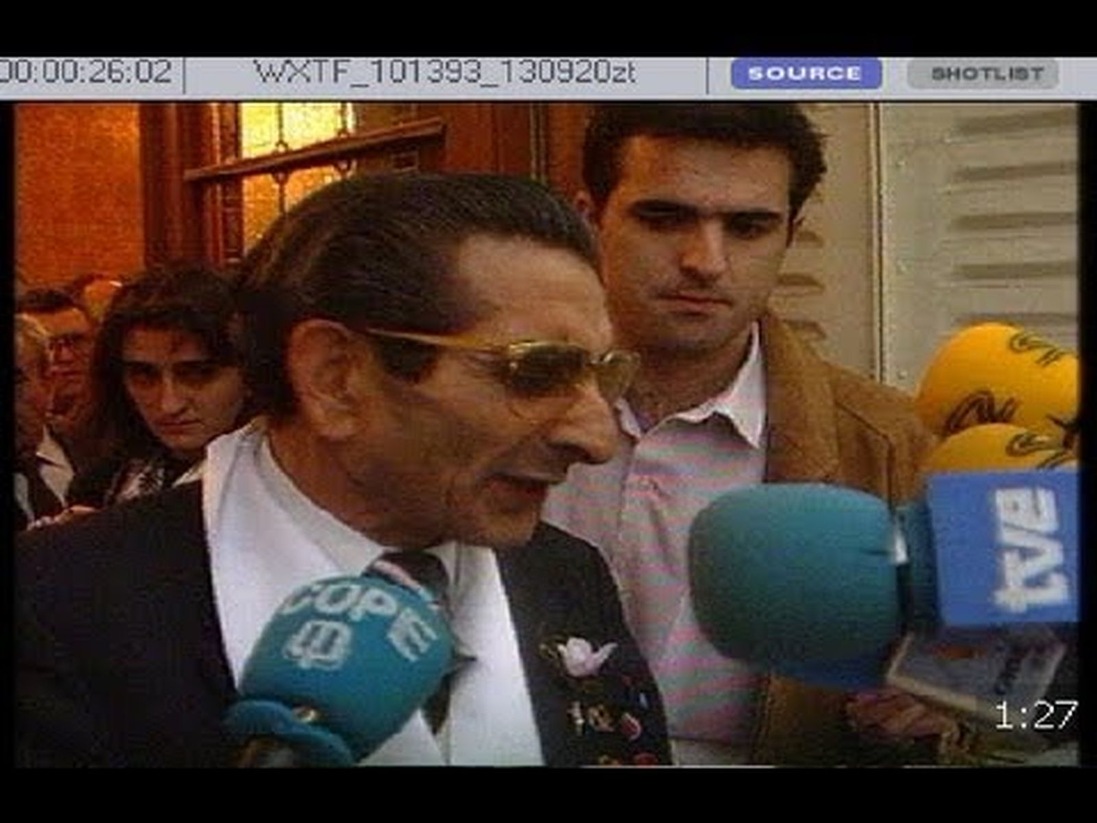 Feria de San Lucas de Jaén con el pregón de Bernardo Cortés (1993)