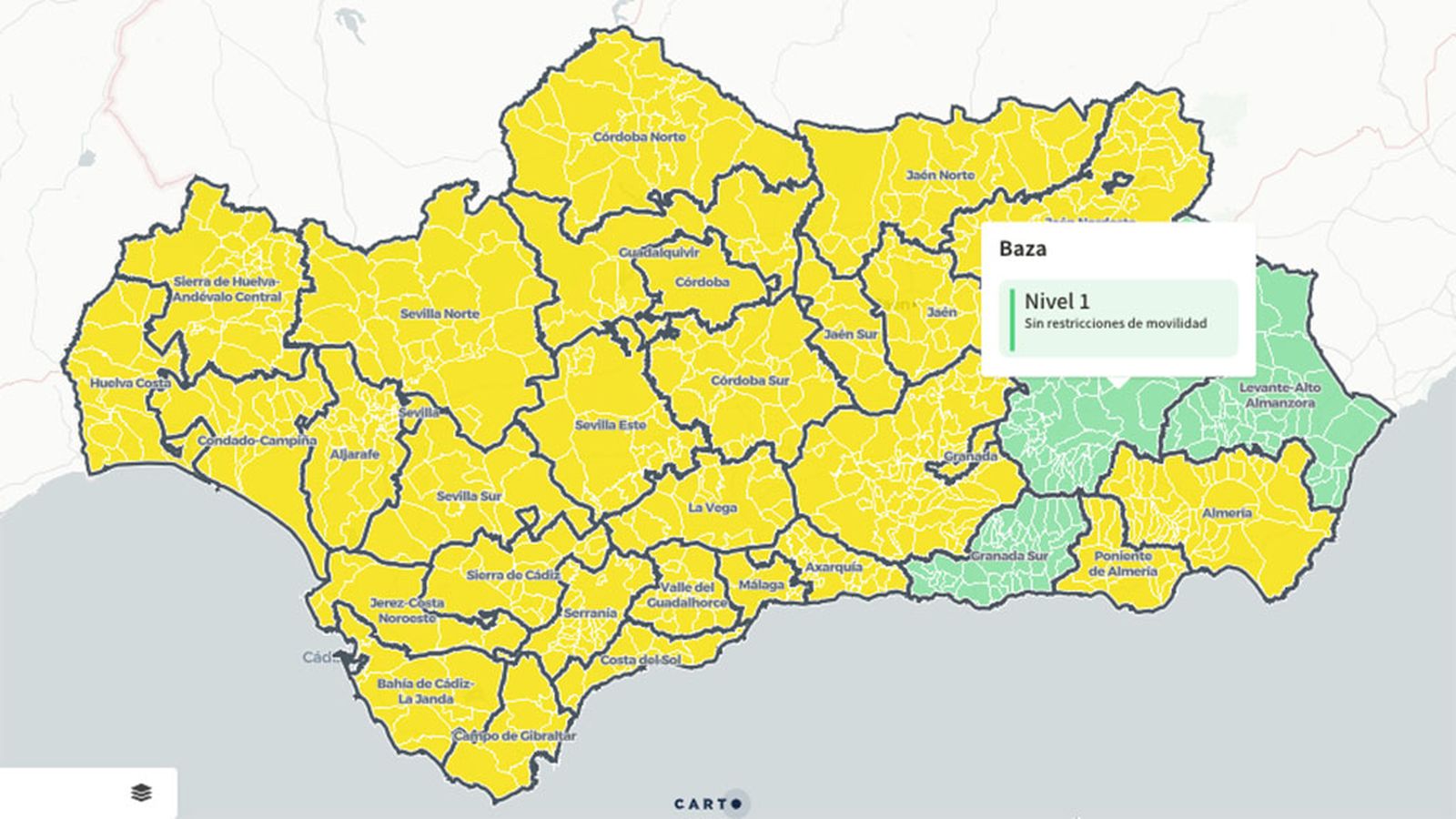 Mapa covid del martes 31 de agosto