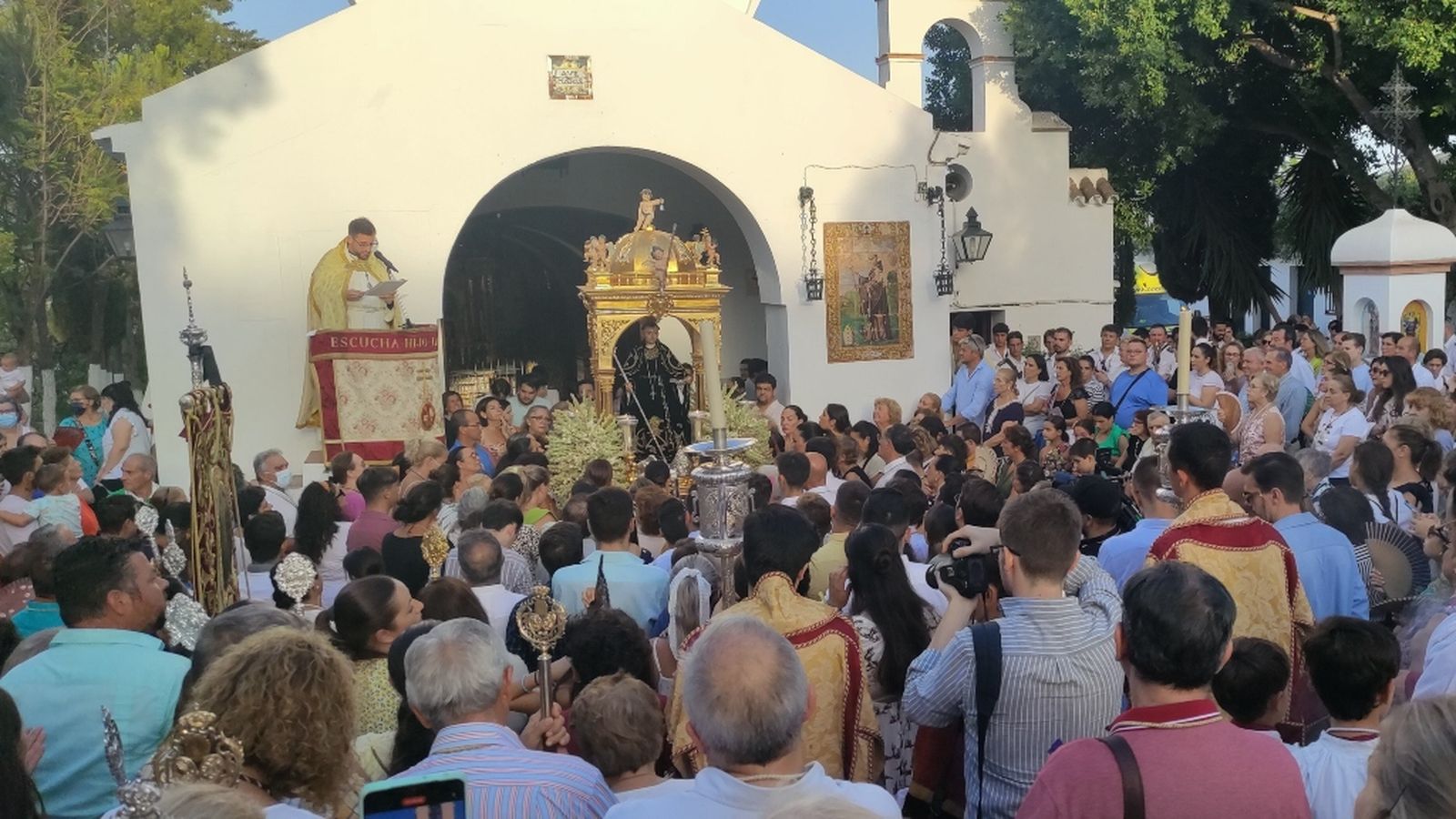 Misa ermita San Benito Abad Castilblanco de los Arroyos
