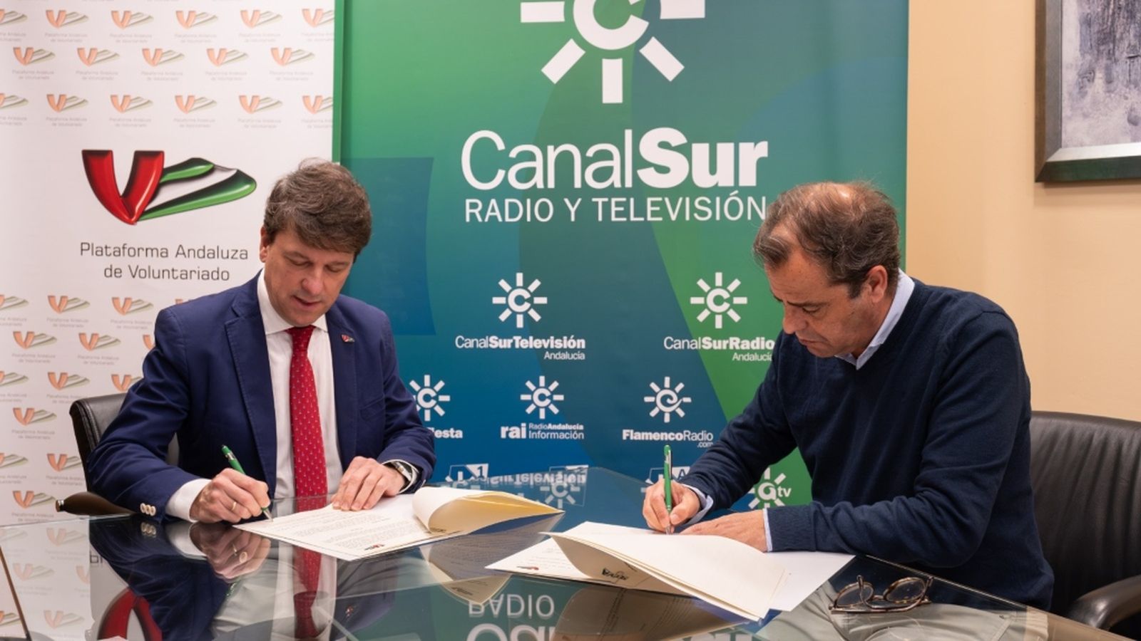 Convenio voluntarios firma