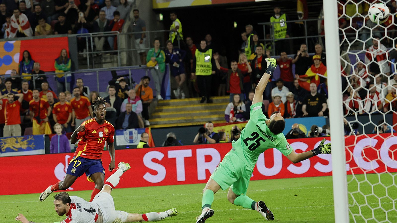 Gol de Nico en el España Georgia