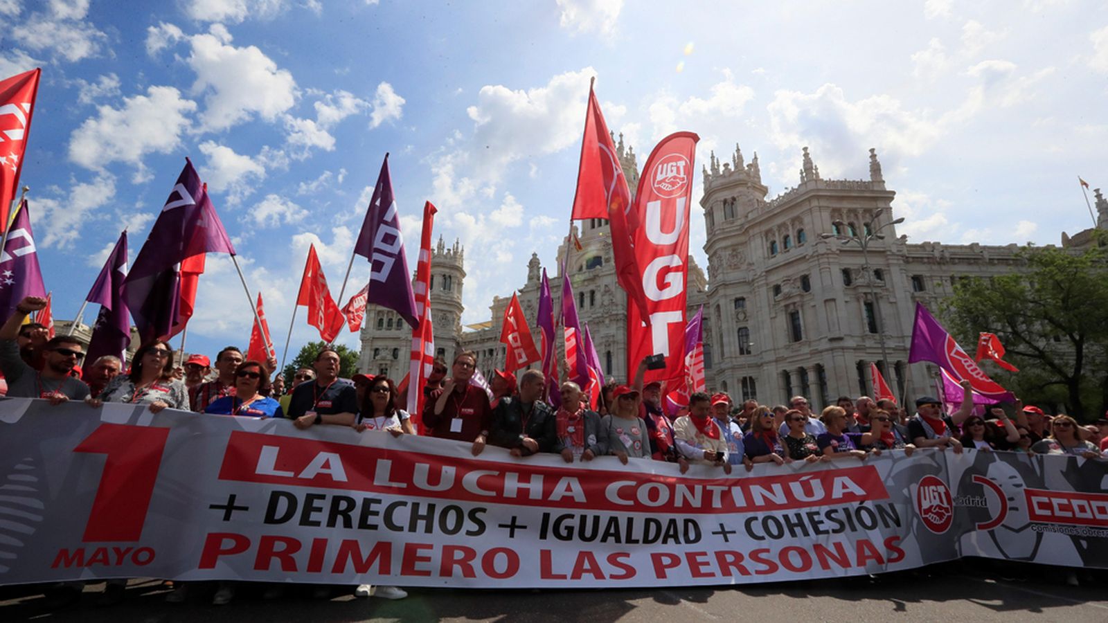 Manifestación 1 de Mayo Madrid