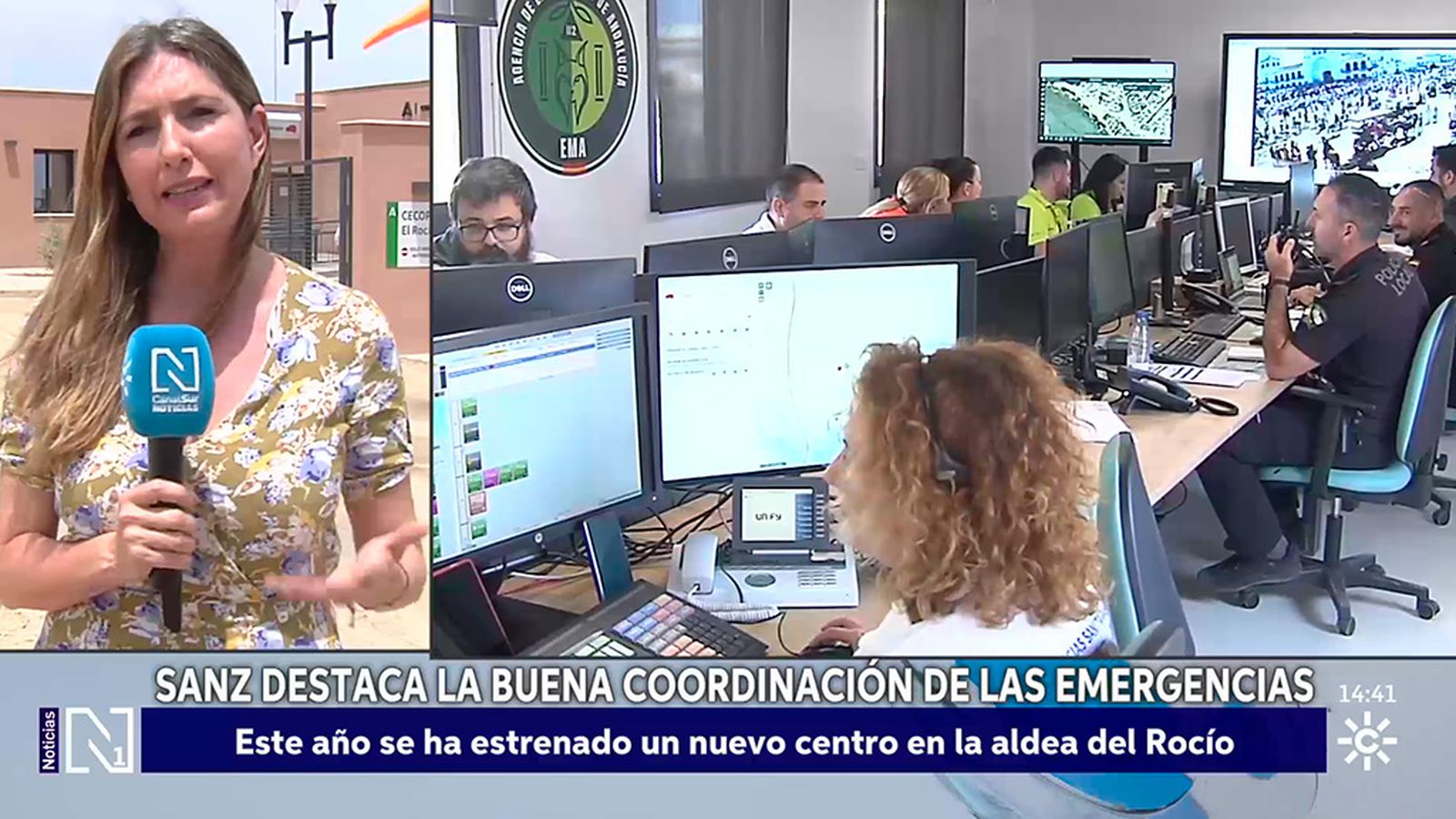 Sanz en el CECOPI
