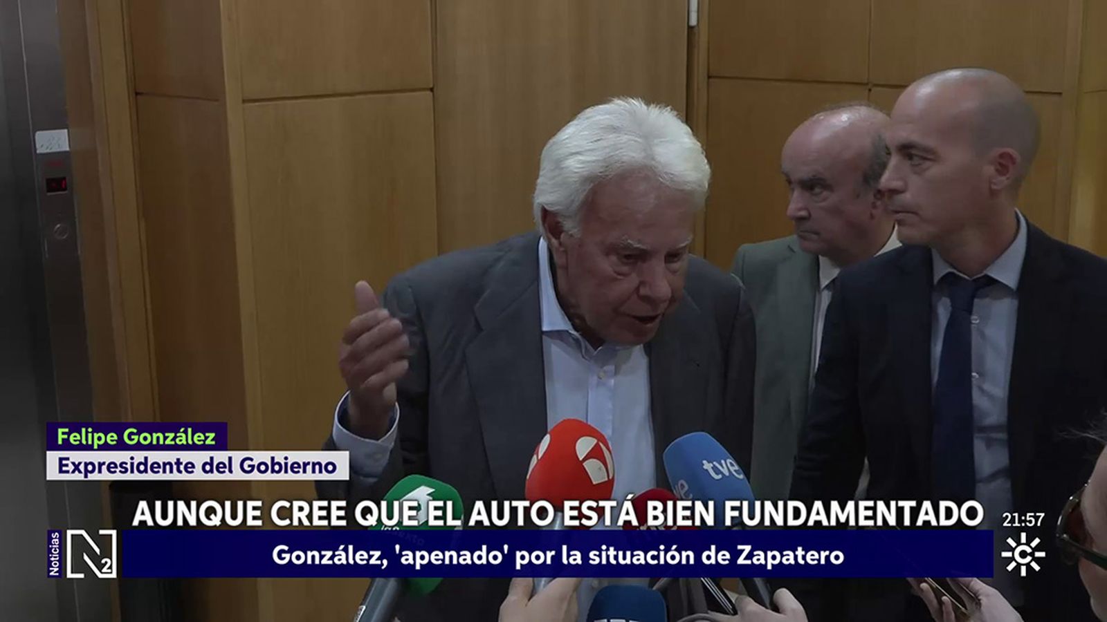 Felipe González sobre Zapatero