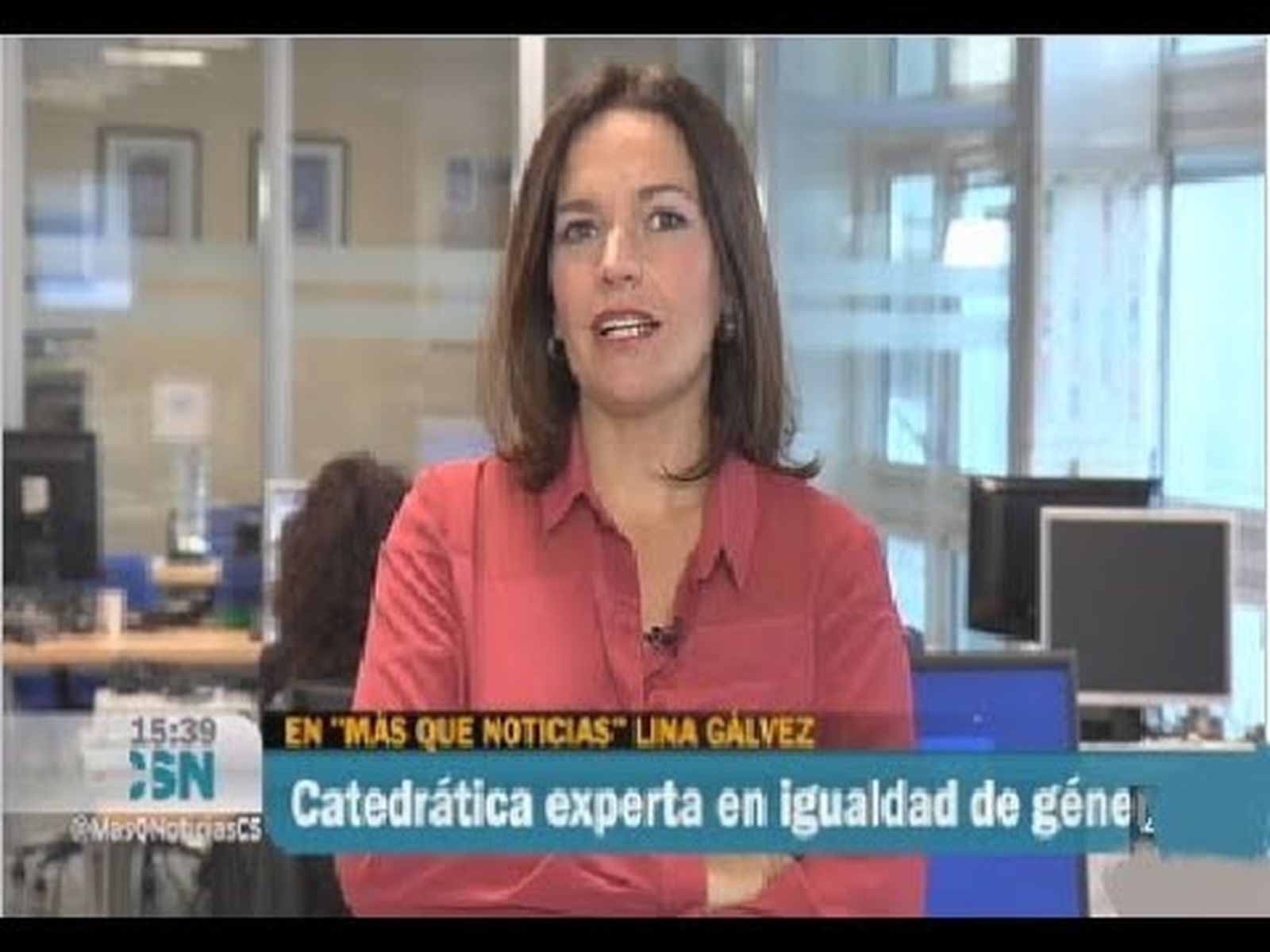 Lina Gálvez, experta en igualdad de género y catedrática de universidad