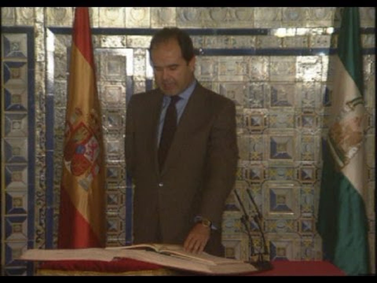 Manuel Chaves, presidente de la Junta de Andalucía (1990)