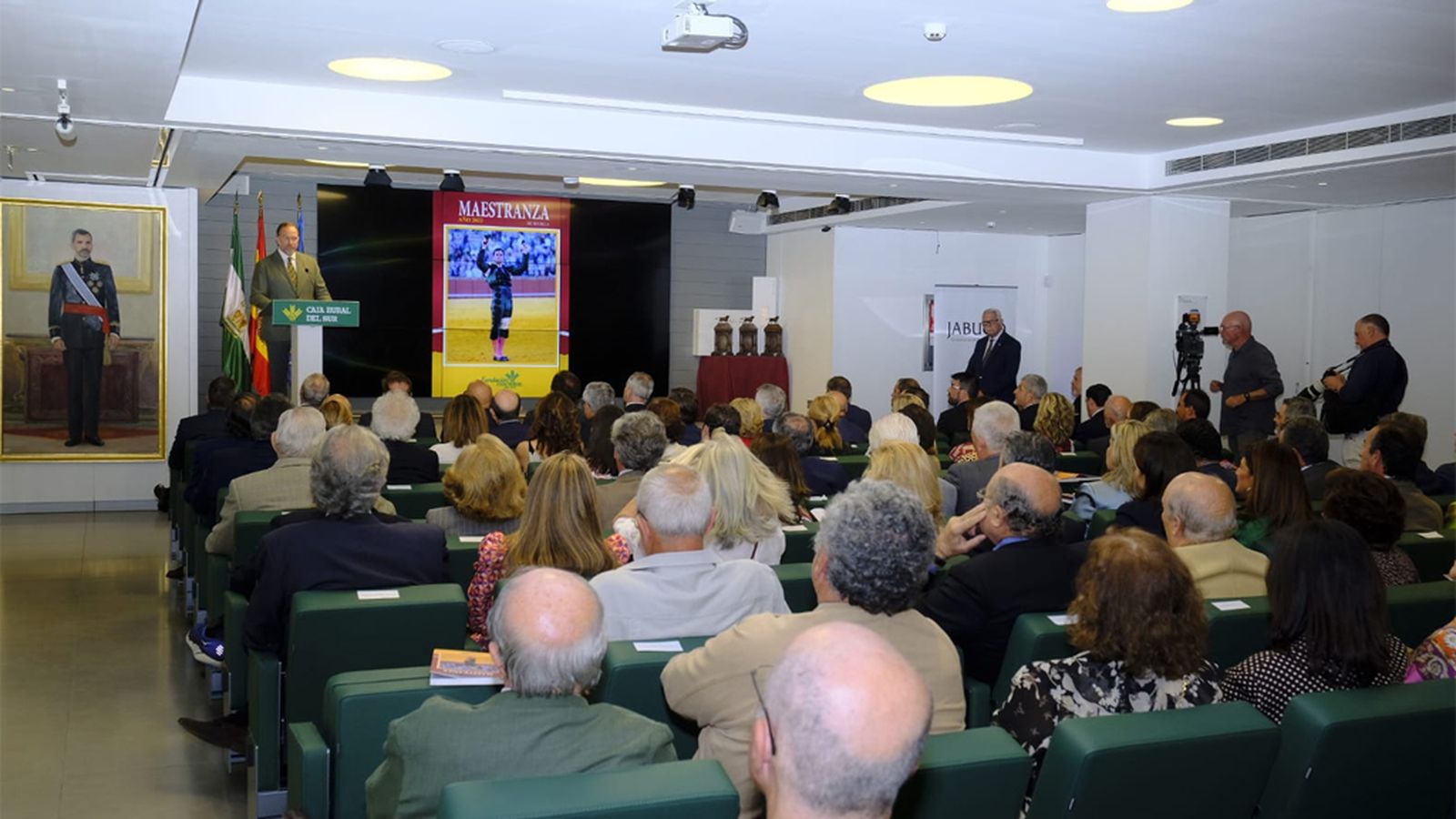 COMUNICACIÓN PREMIOS TAURINOS VISTA GENERAL SALA CAJA RURAL DEL SUR