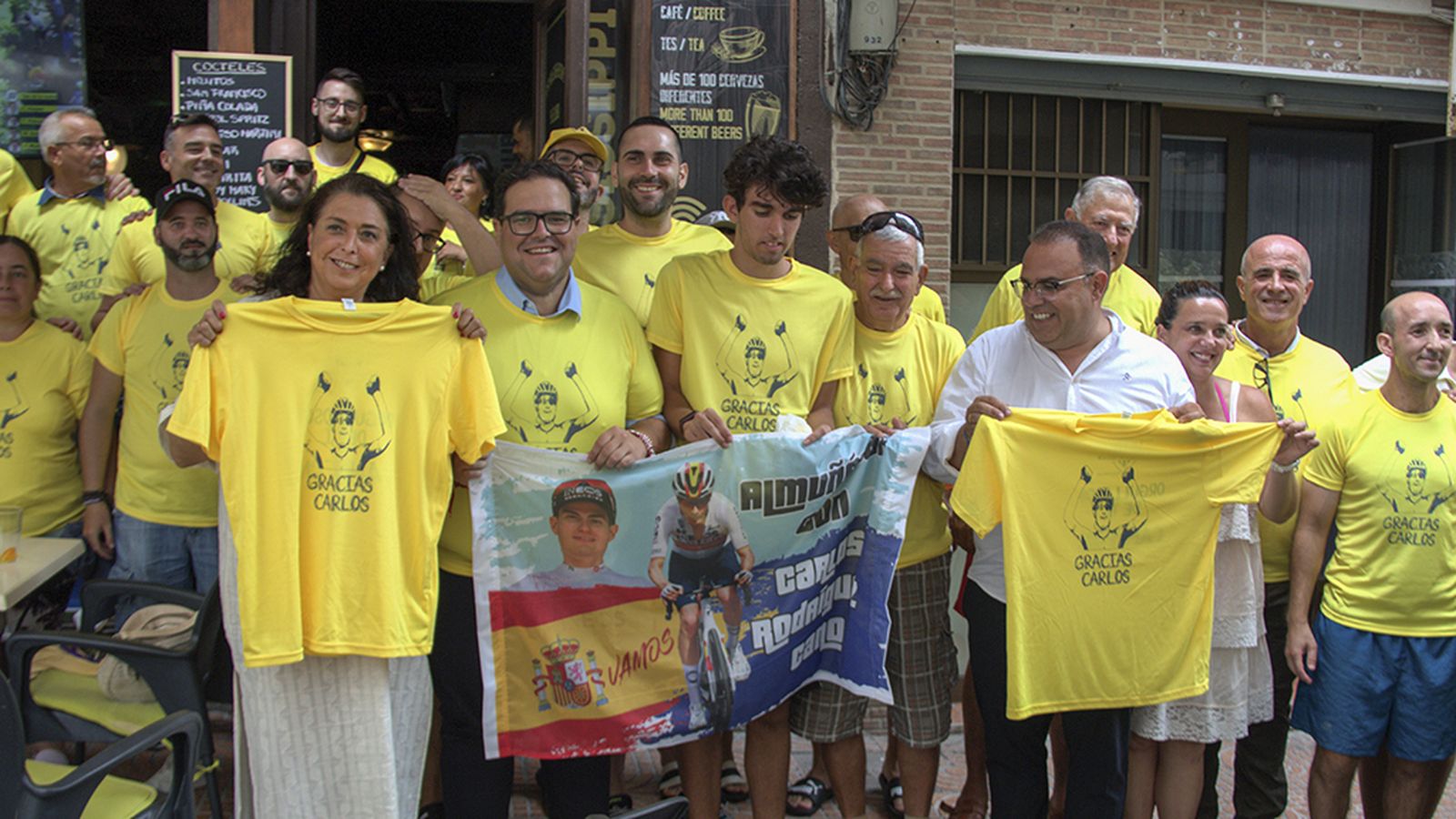 Almuñécar vibra con Carlos Rodríguez