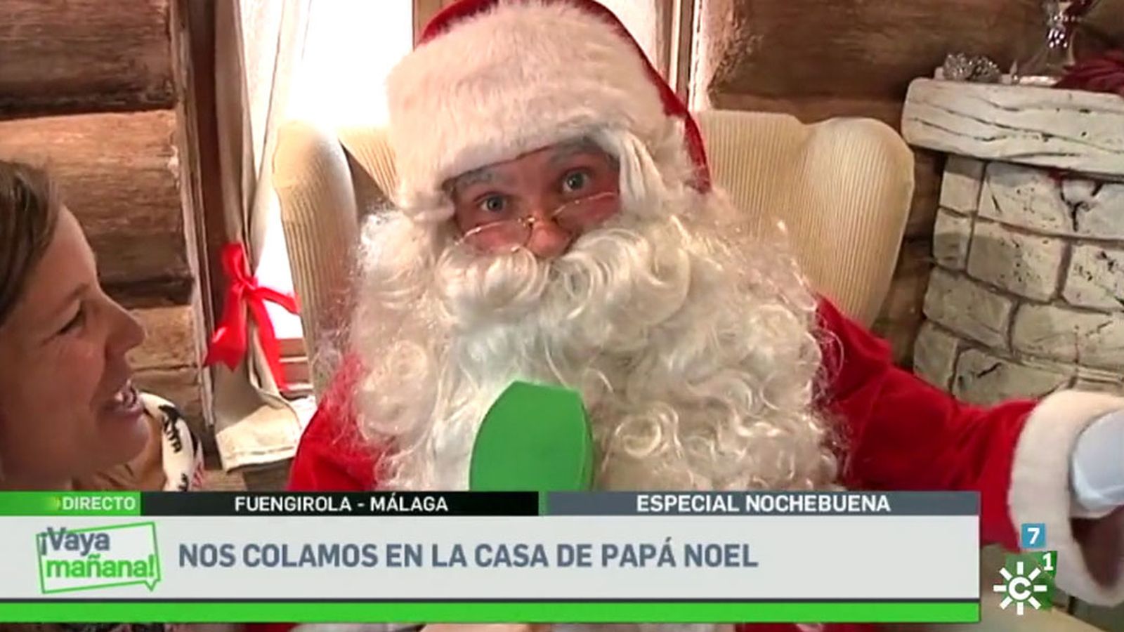 Vaya mañana | Entrevista a Papá Noel