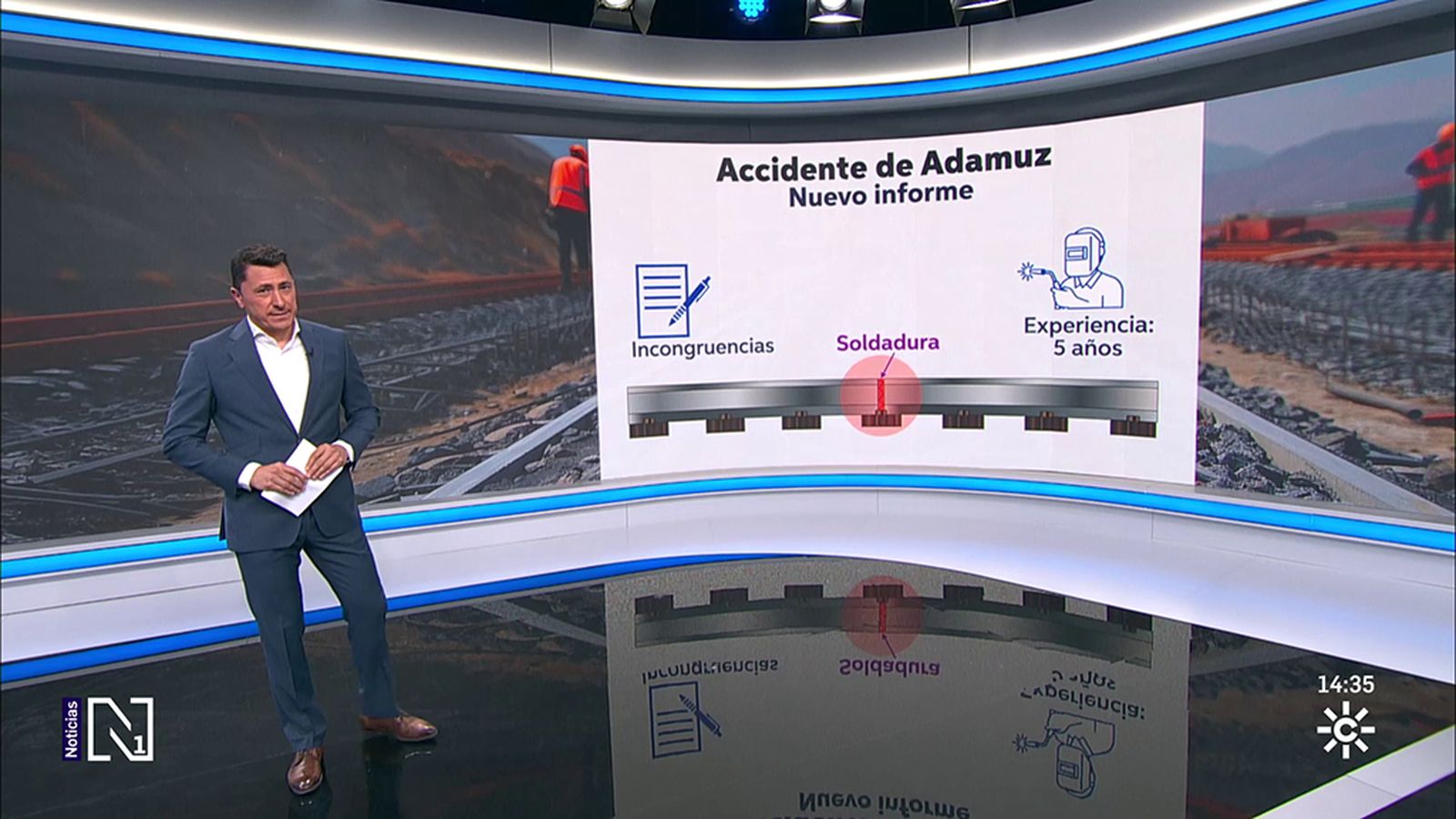 La  Guardia civil descarta el sabotaje en Adamuz