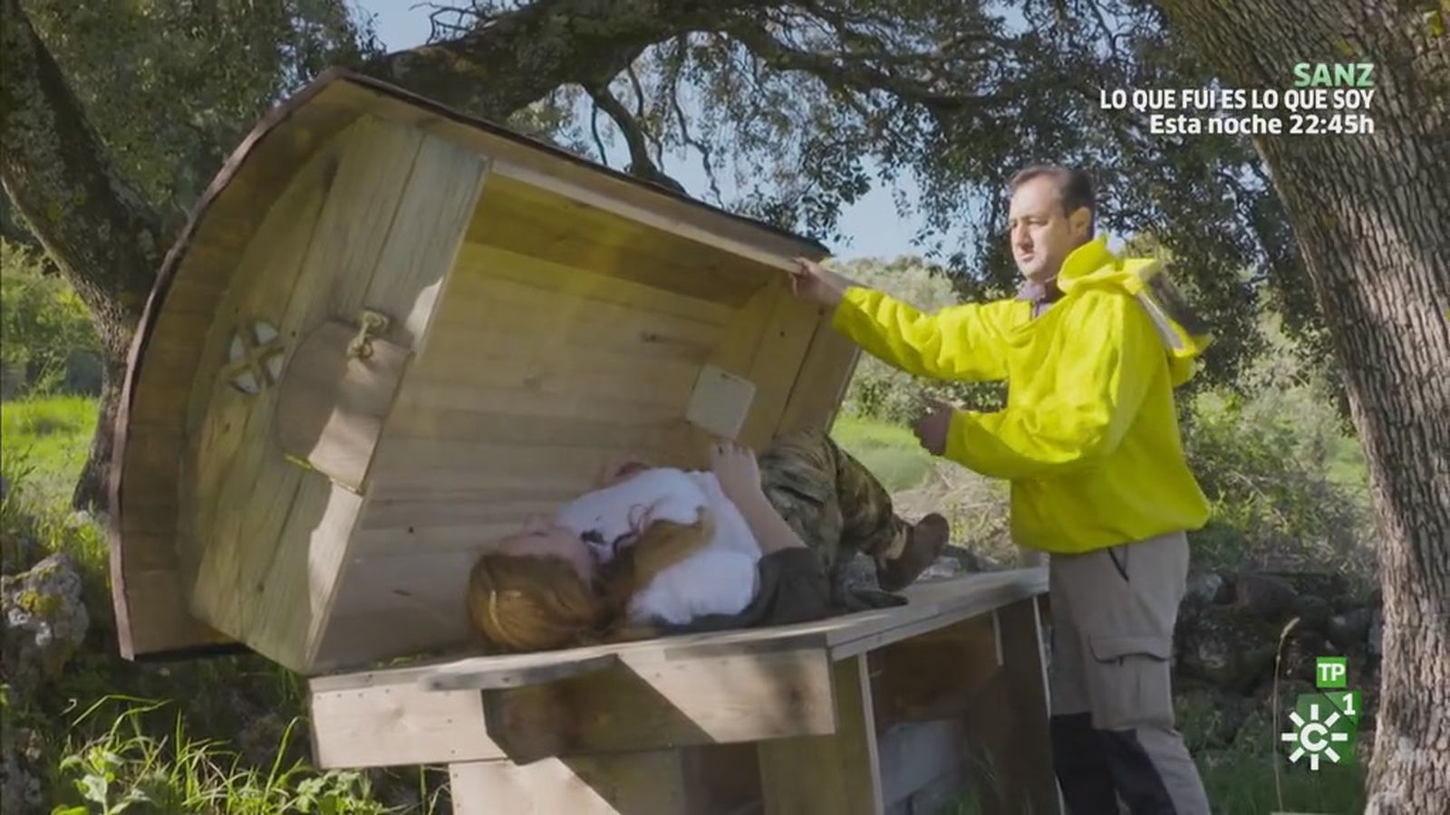Relajarse tumbado en una cama de abejas