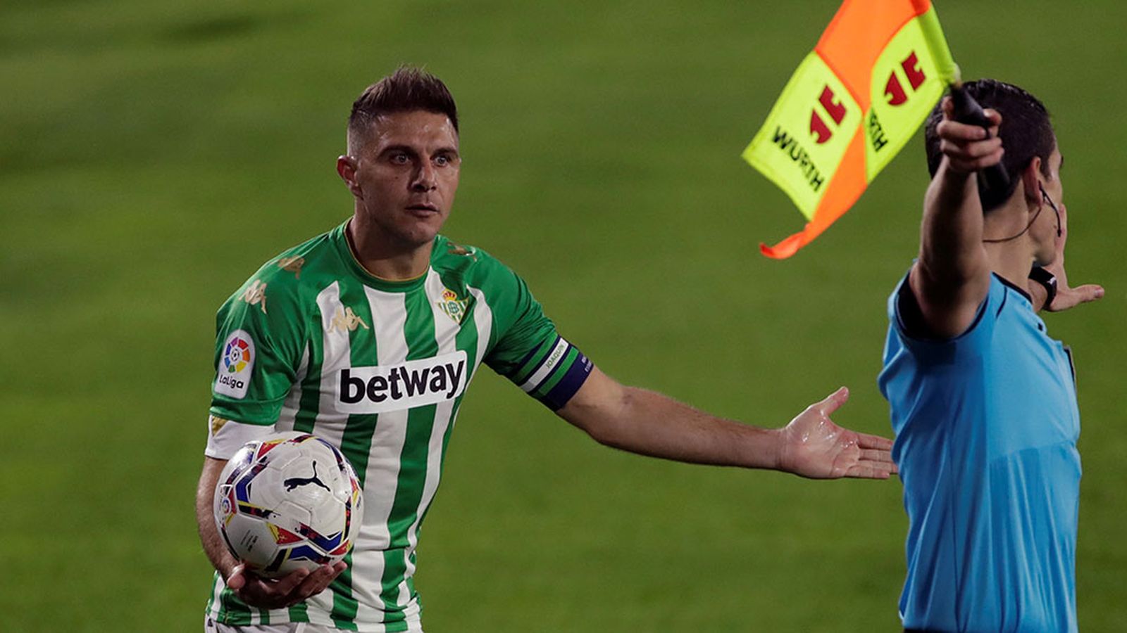 Joaquín, capitán del Betis