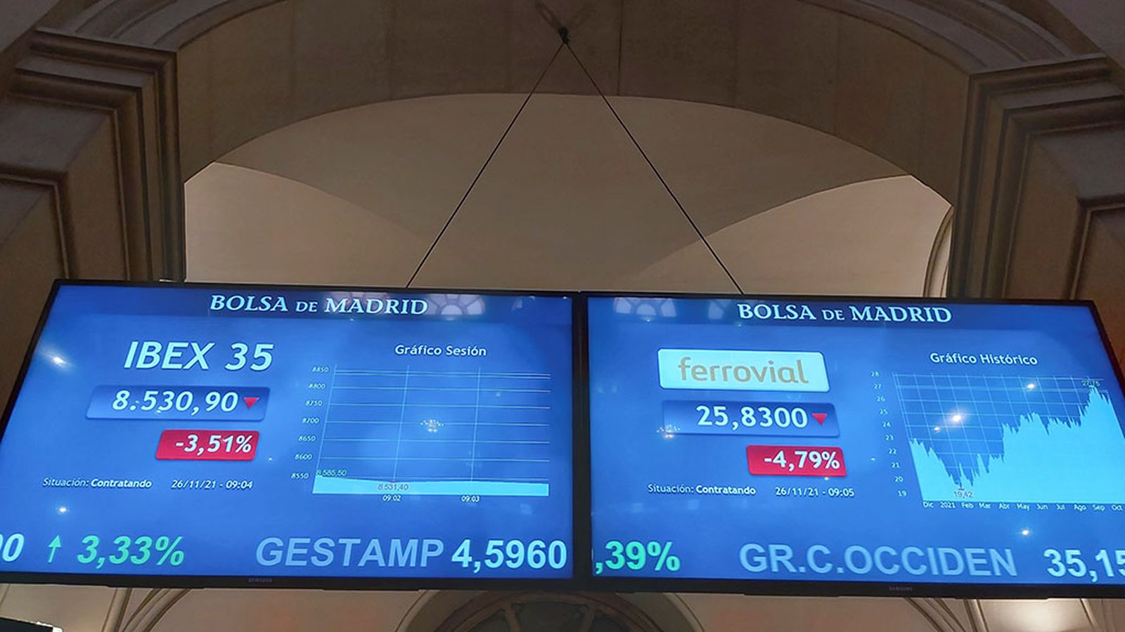 FOTO BOLSA SE DESPLOMA