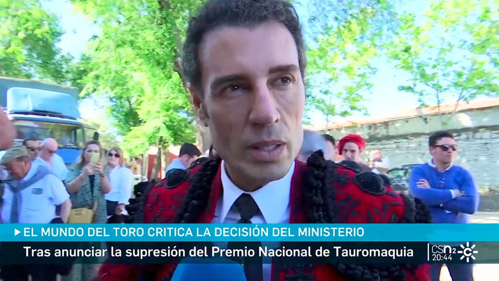 Finito de Córdoba llama al sector del toro a unirse contra la desaparición del premio deTauromaquia