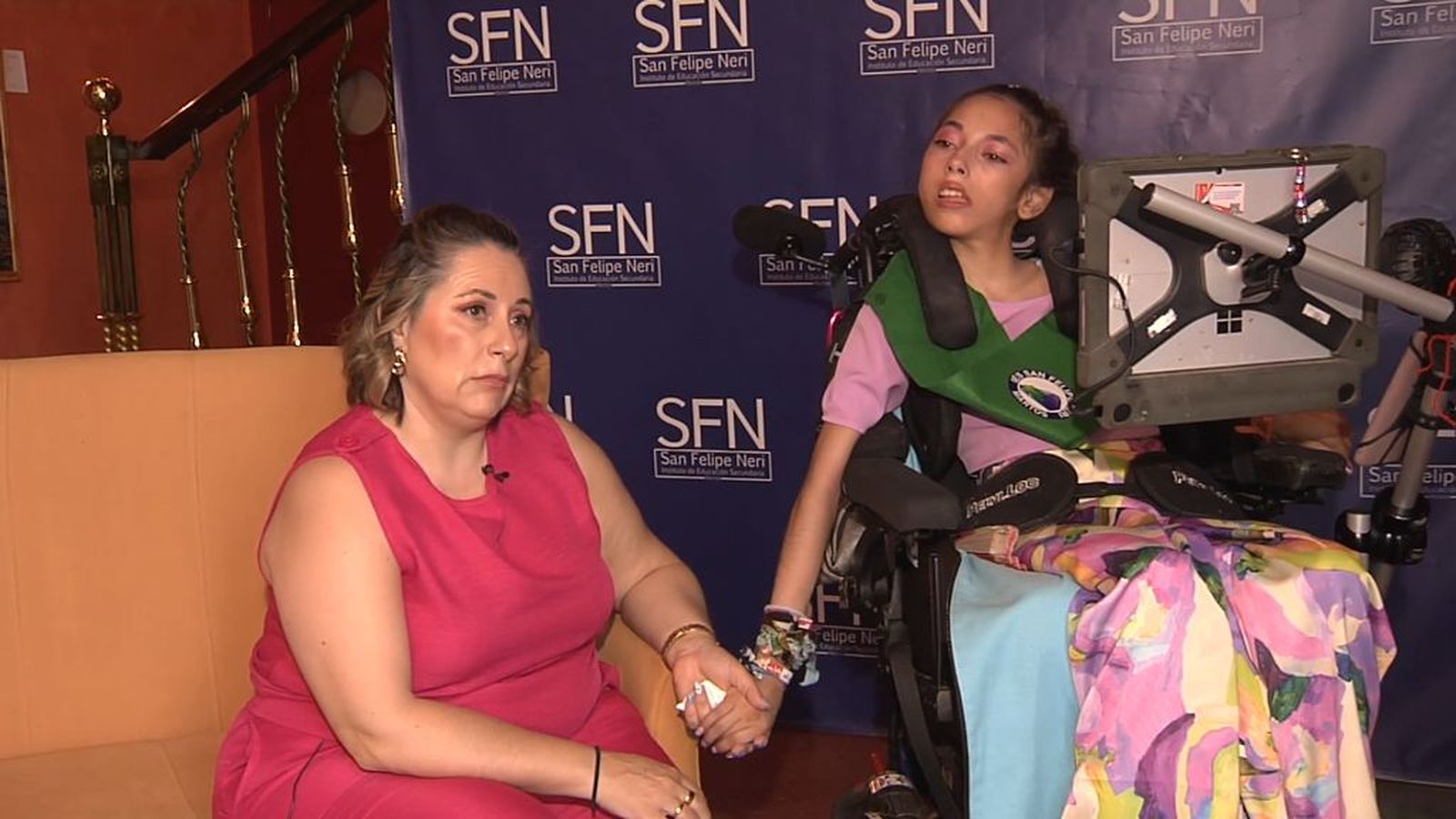 La jienense Laura Caño logra graduarse de la ESO a pesar de una parálisis cerebral