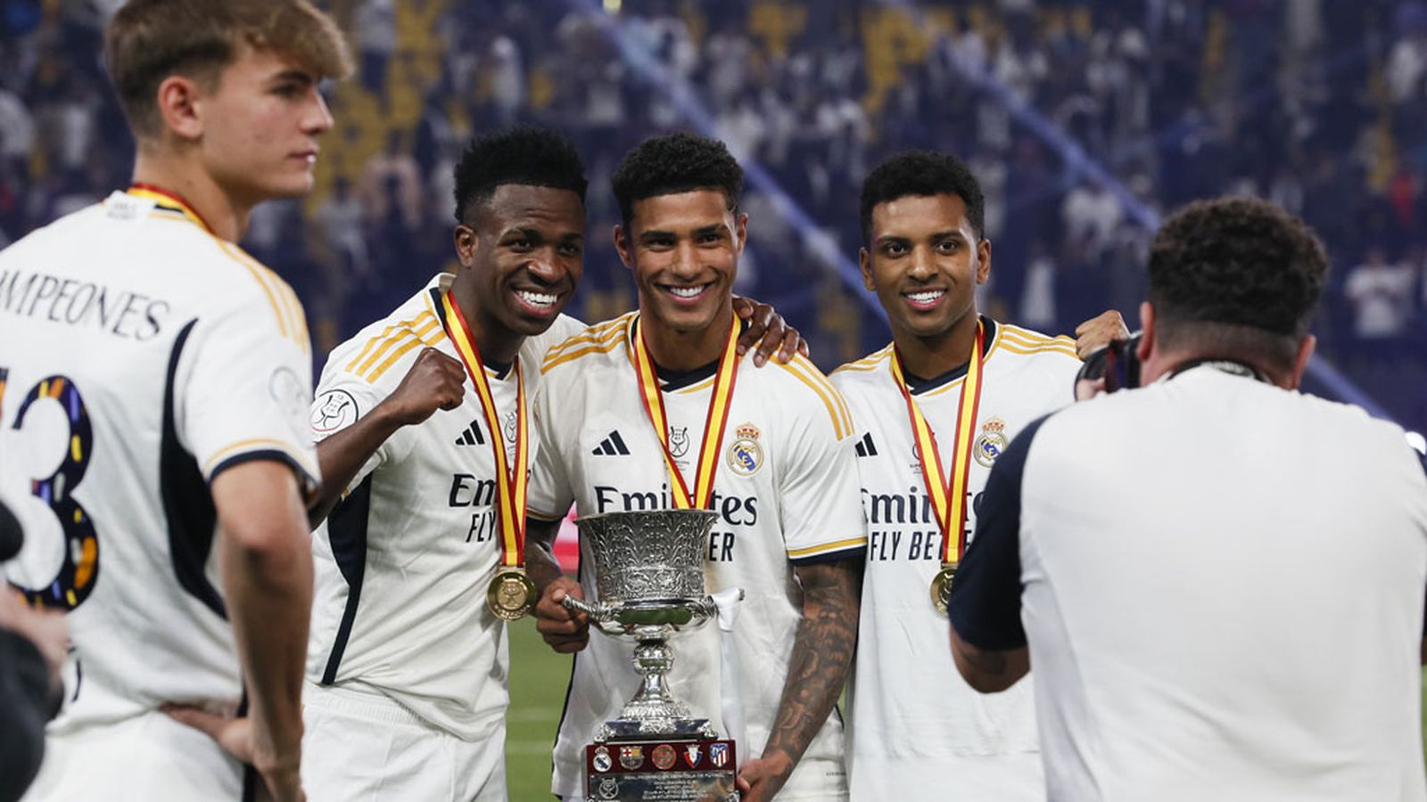 Vinicius y Rodrygo Real Madrid Supercopa