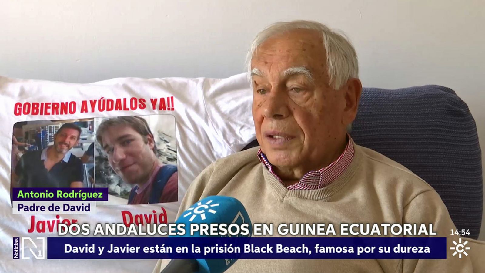 El padre del granadino preso en Guinea Ecuatorial