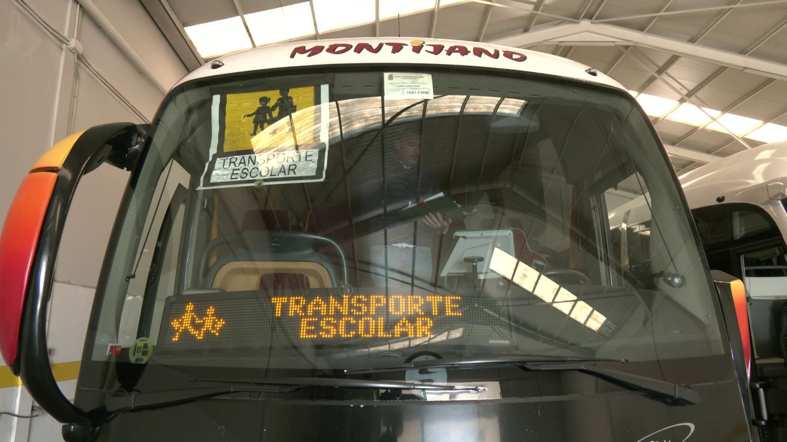 Suspendidas rutas de transporte escolar en Jaén