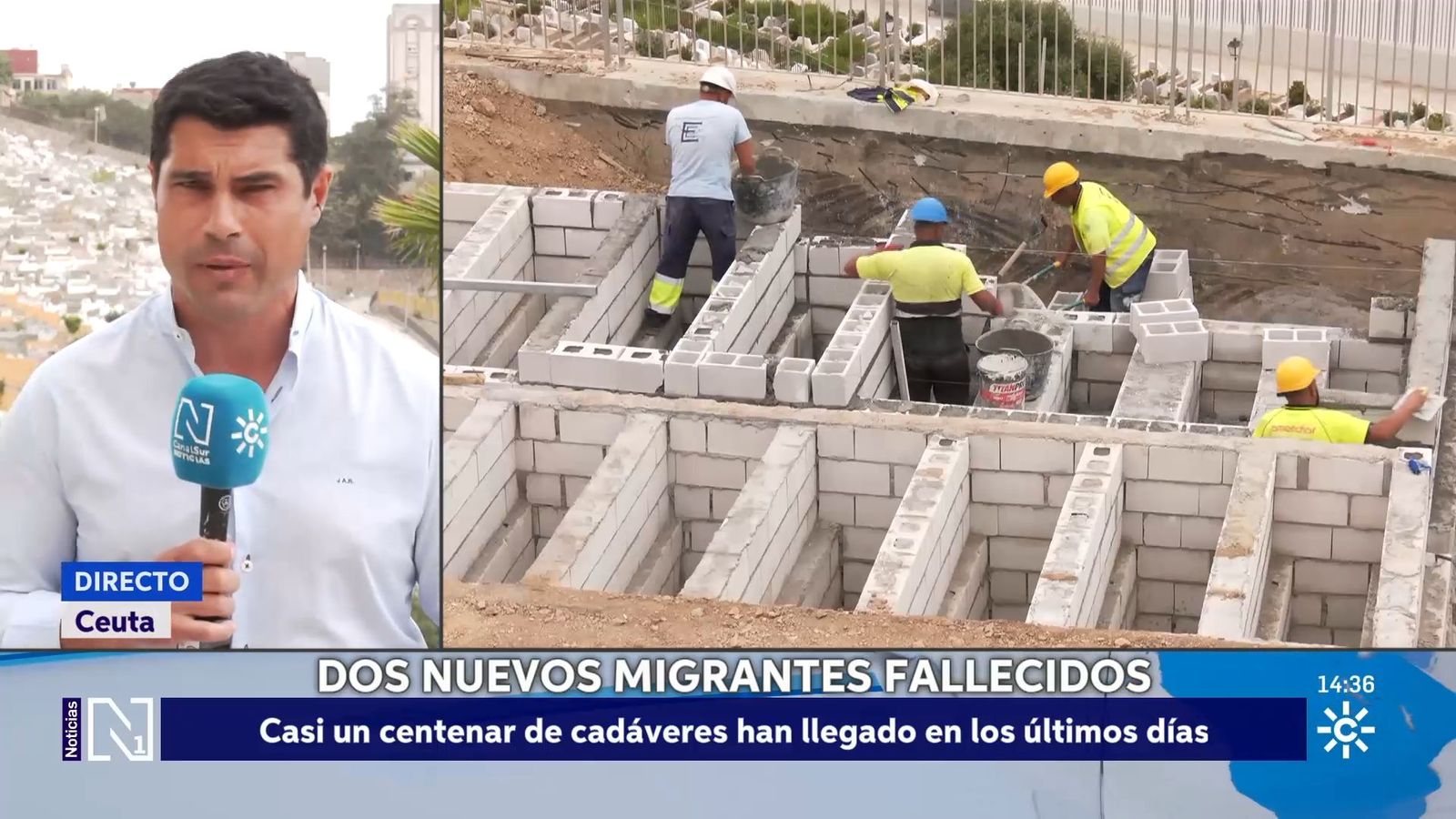 Obras en el cementerio musulmán de Ceuta