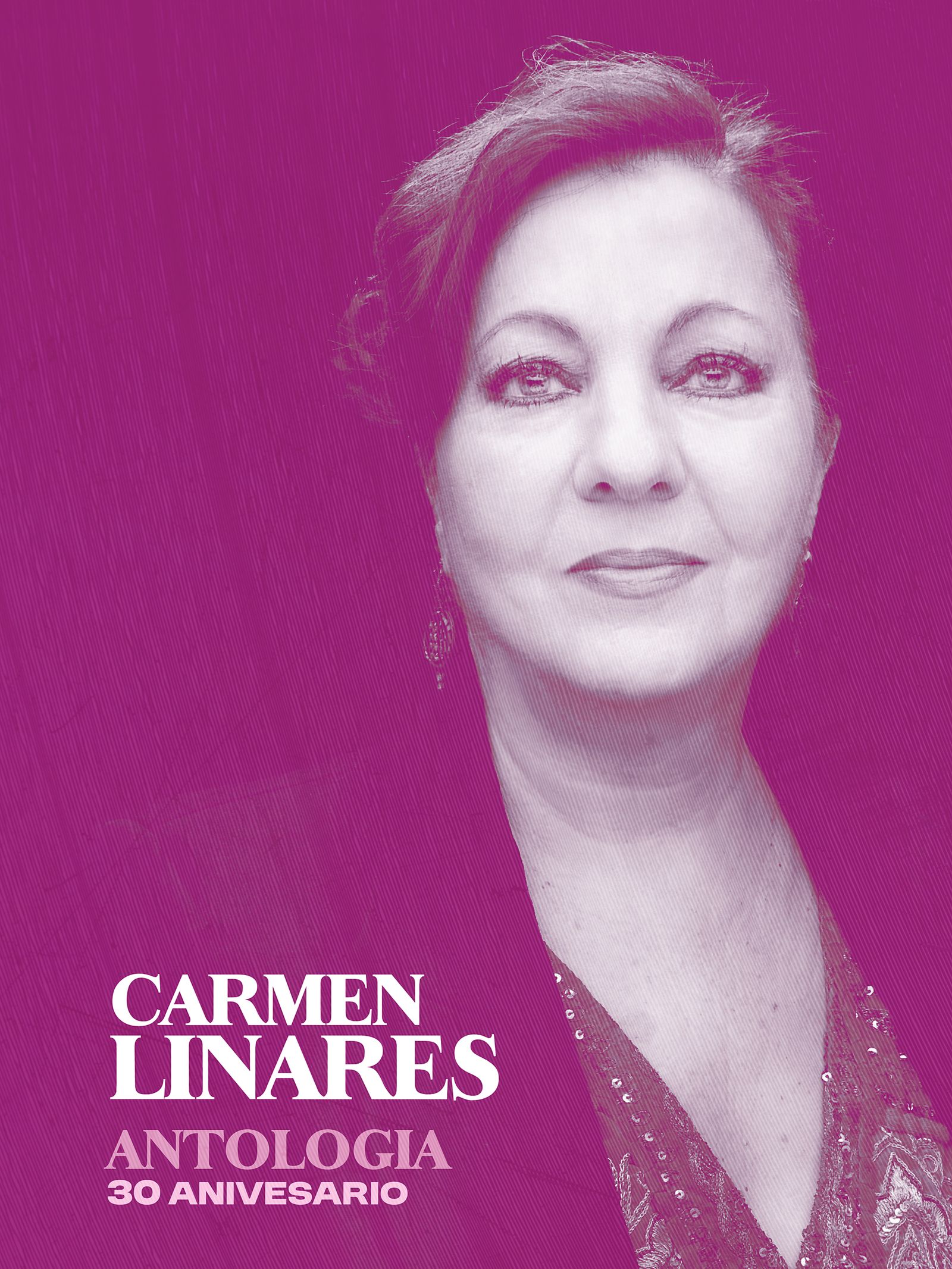 Cartel Carmen Linares Antología