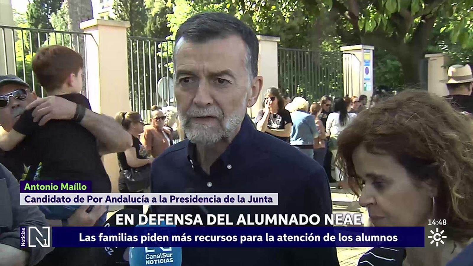 Maíllo pide más apoyo a las familias de alumnos con necesidades especiales