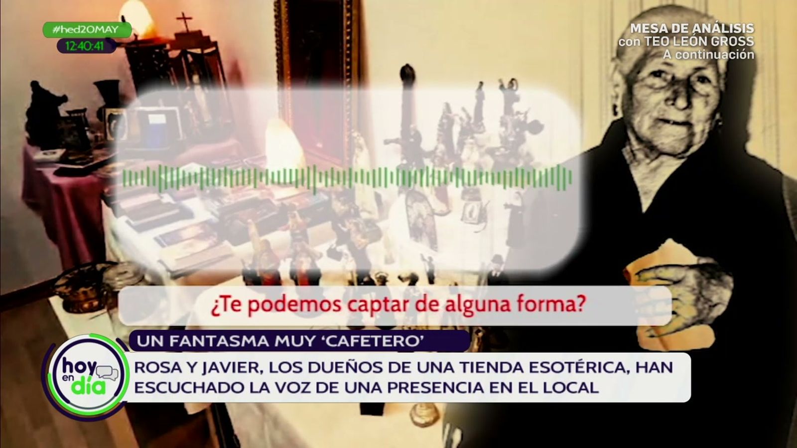 Una tienda esotérica de Sevilla cuenta con su propio fantasma