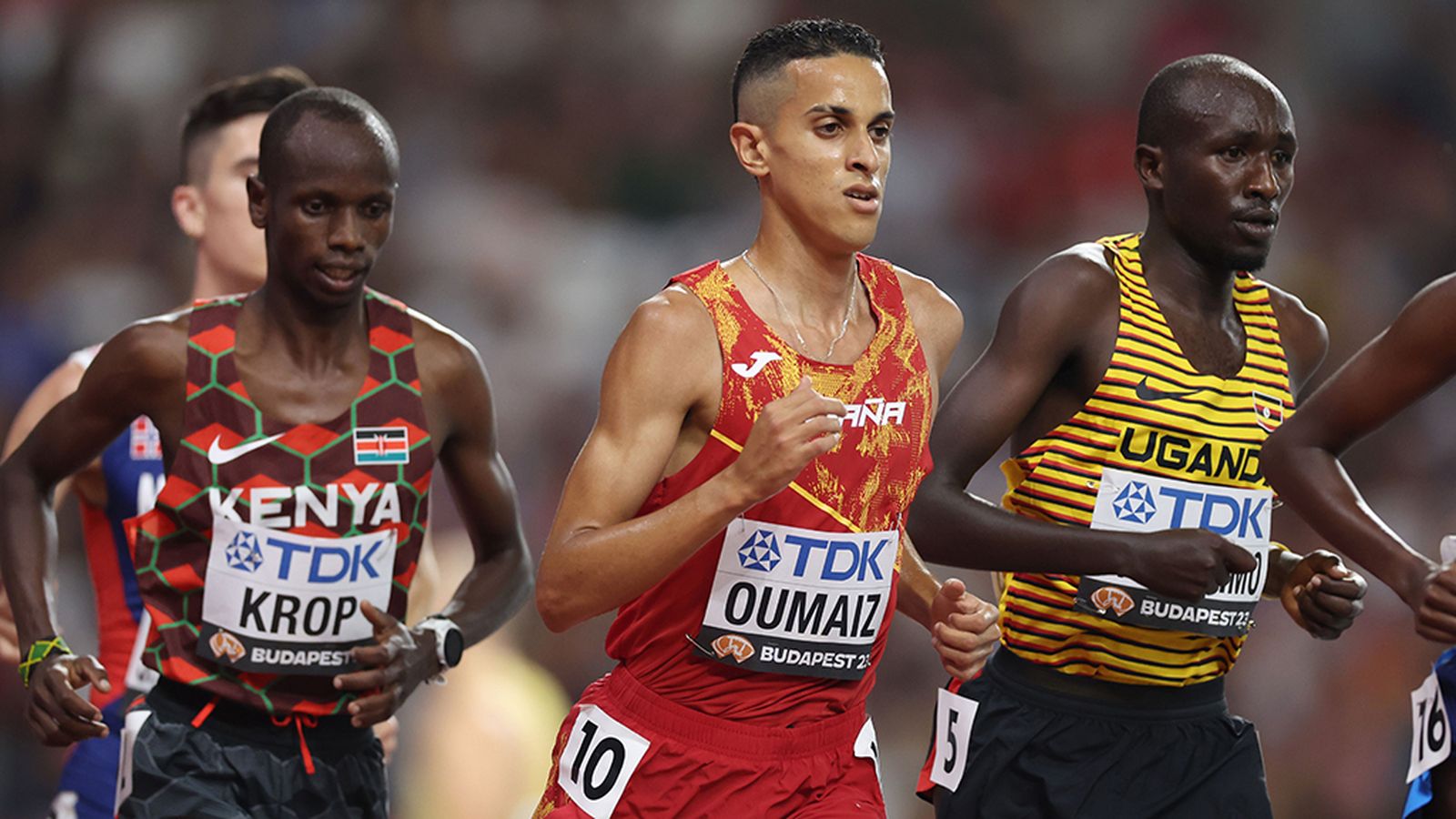 El atleta malagueño Ouassim Oumaiz