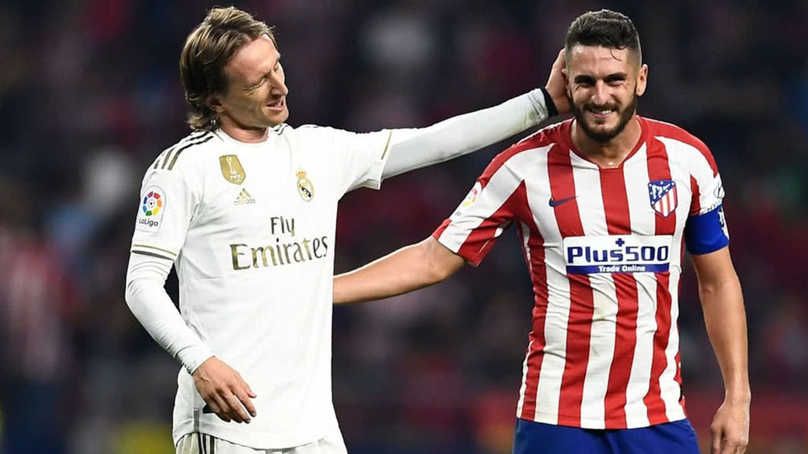 Modric y Koke Real Madrid Atlético