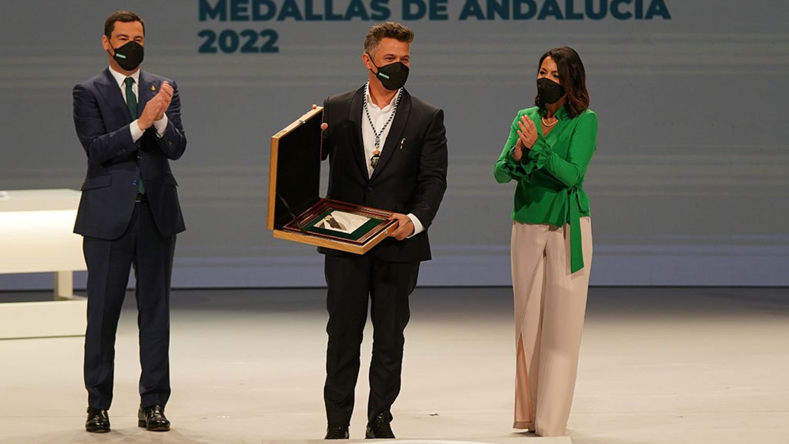 Alejandro Sanz, hijo predilecto de Andalucía