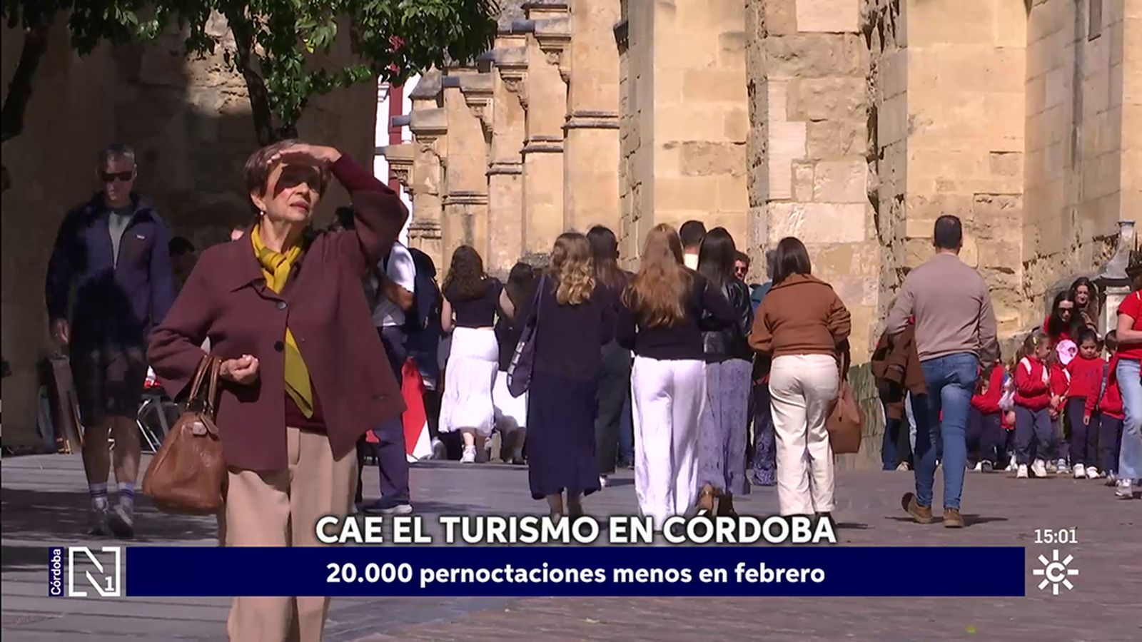 Cae el turismo en Córdoba en el mes de febrero