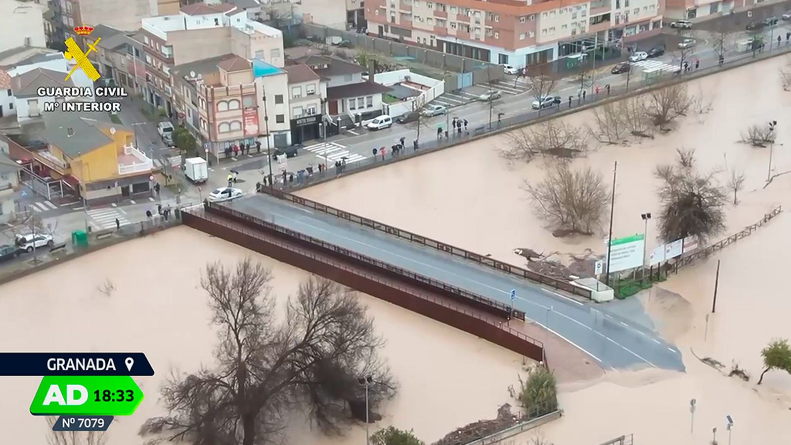 Huétor Tajar, incomunicado