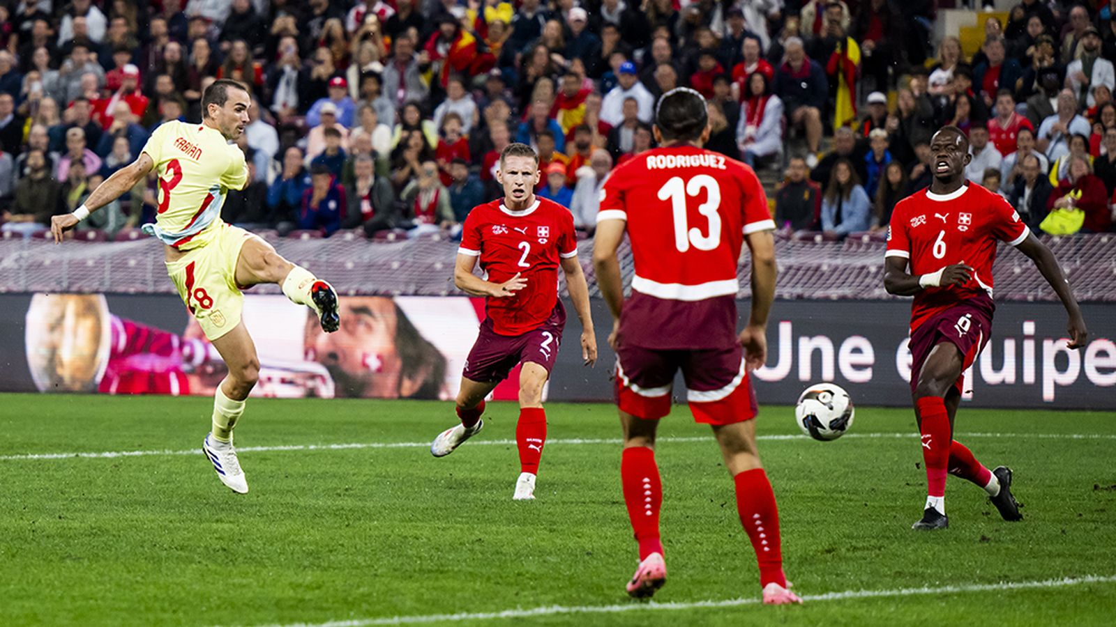 Fabián con España