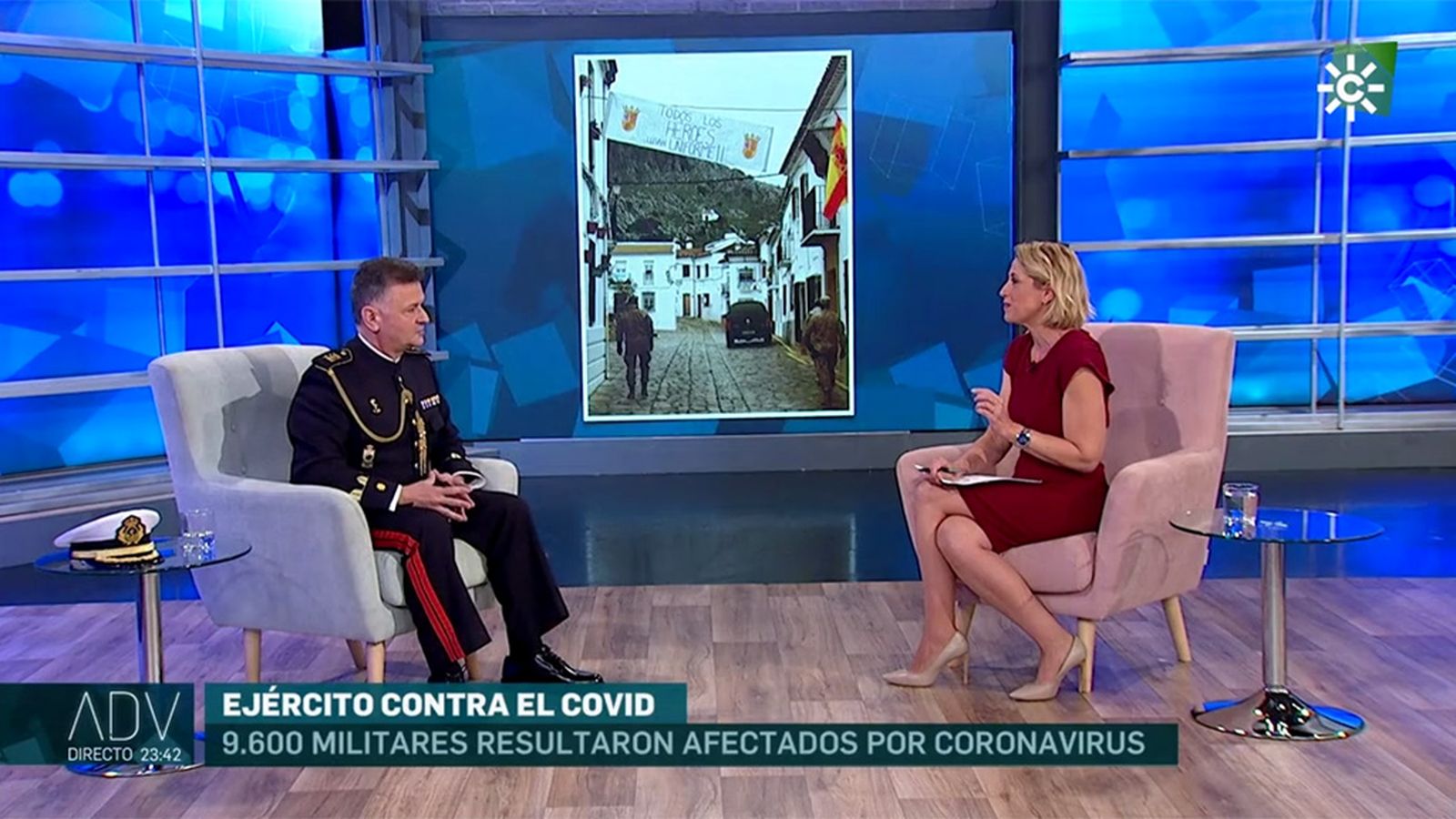 La labor del Ejército contra el coronavirus con el comandante Fernando Herraiz