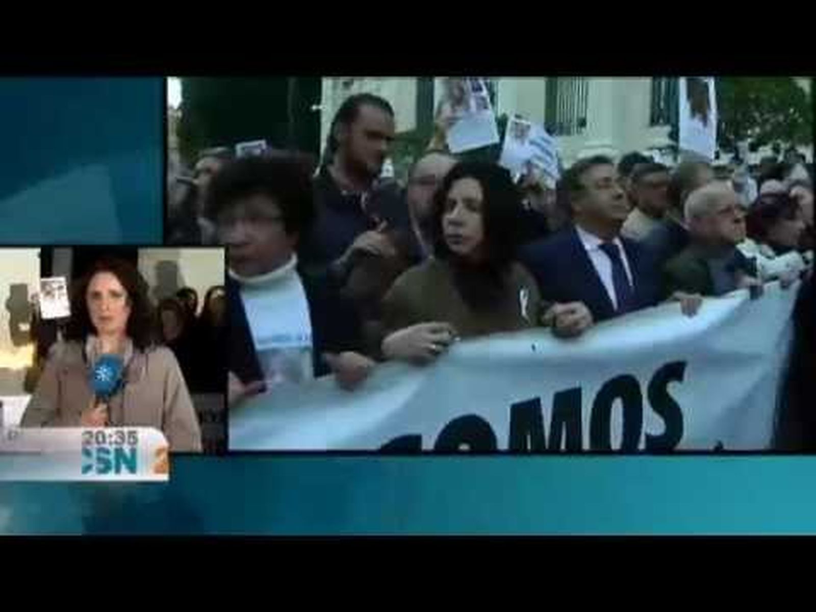 Caso Marta del Castillo. Manifestación contra la sentencia del juicio (2012)