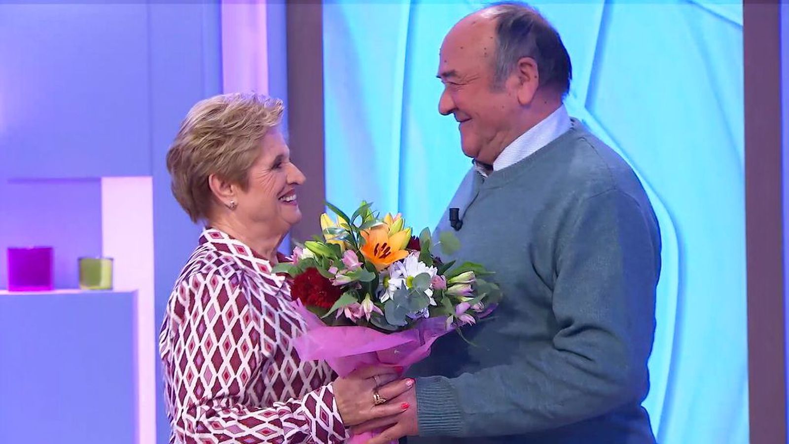 María ya no está sola y vive enamorada con Juan desde hace dos meses