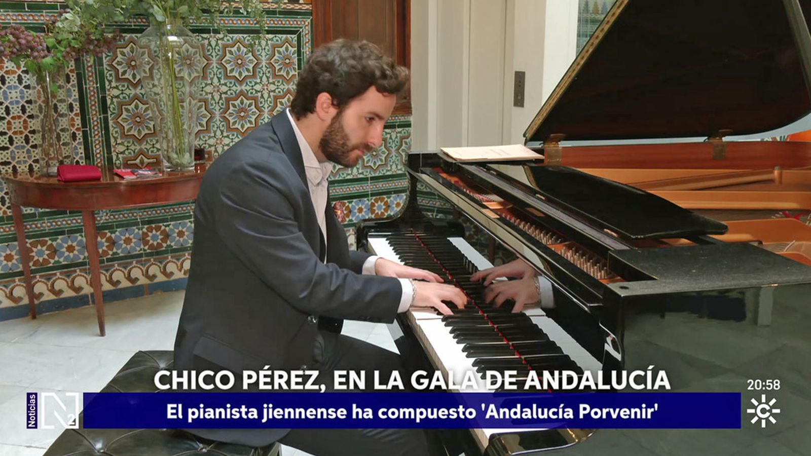 Chico Pérez interpretará al piano su Andalucía Porvenir en la gala del 28F