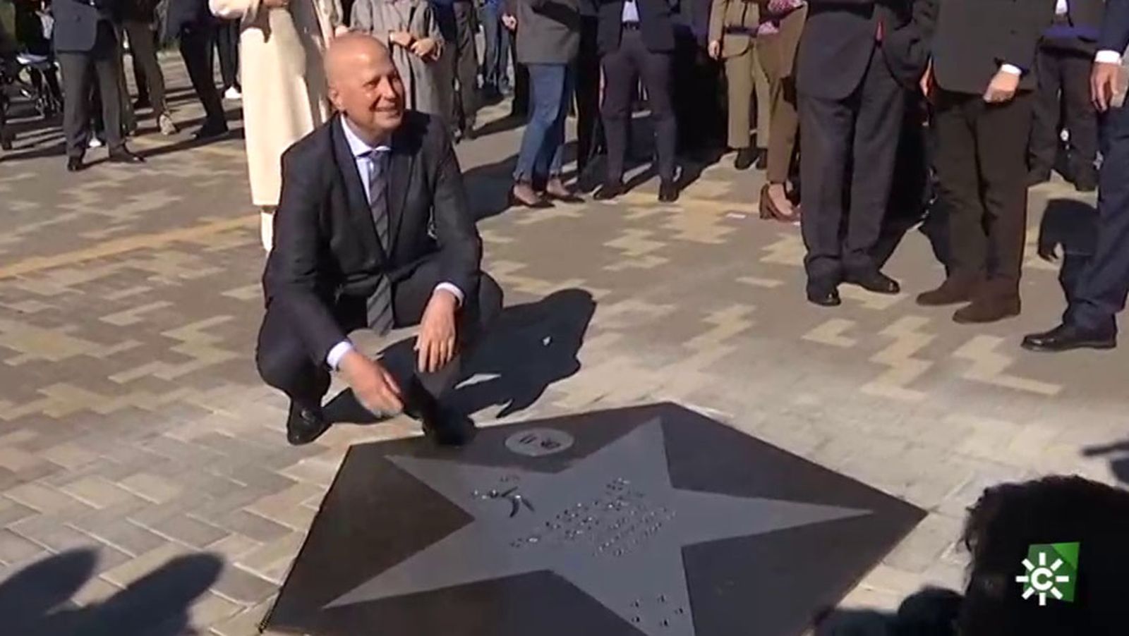 Imbroda, estrella en Málaga
