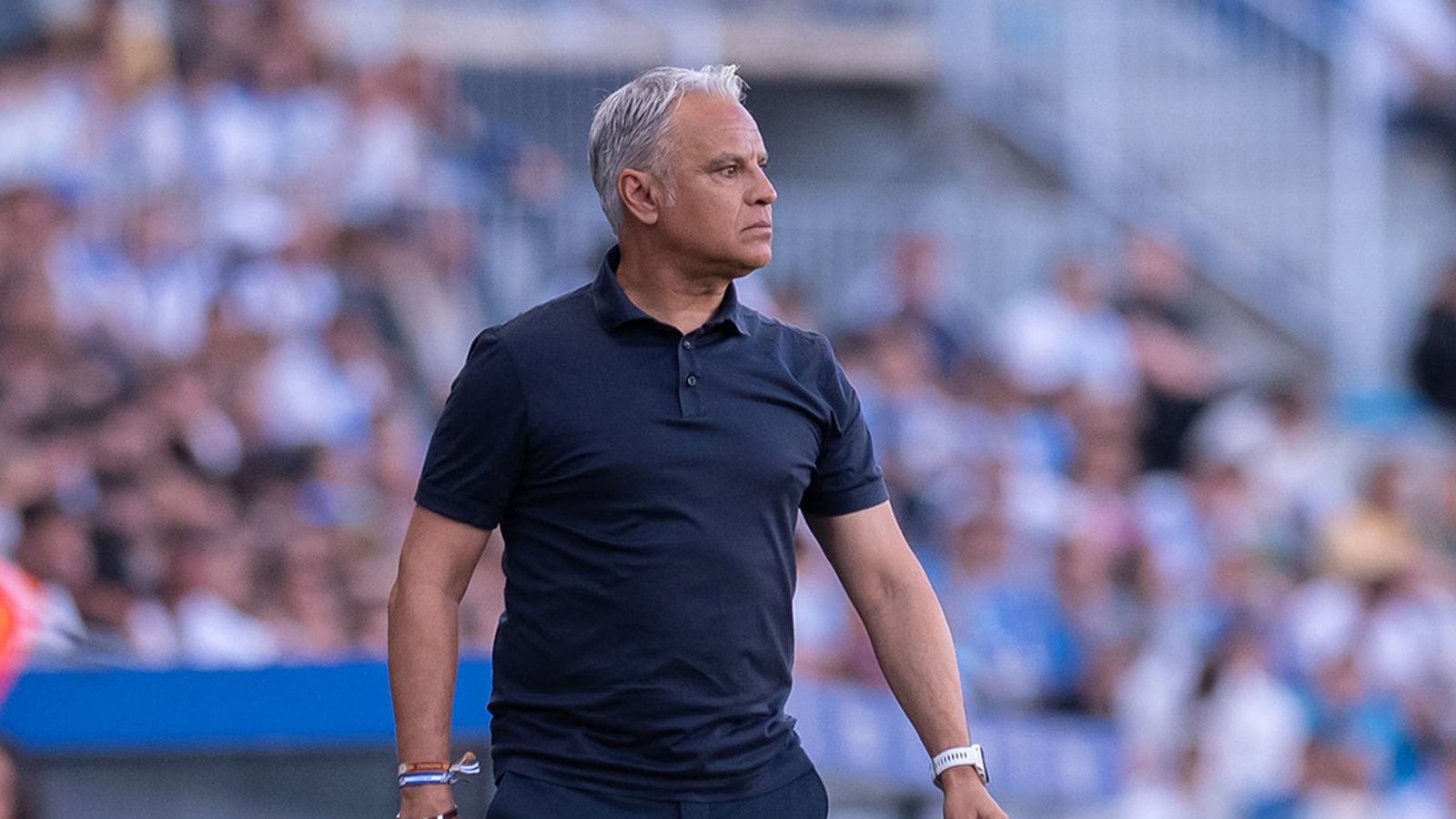Sergio Pellicer, entrenador del Málaga