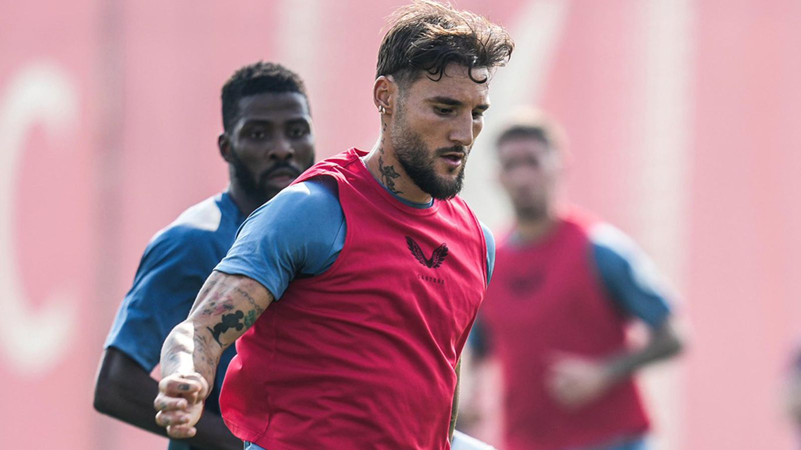 Entrenamiento del Sevilla