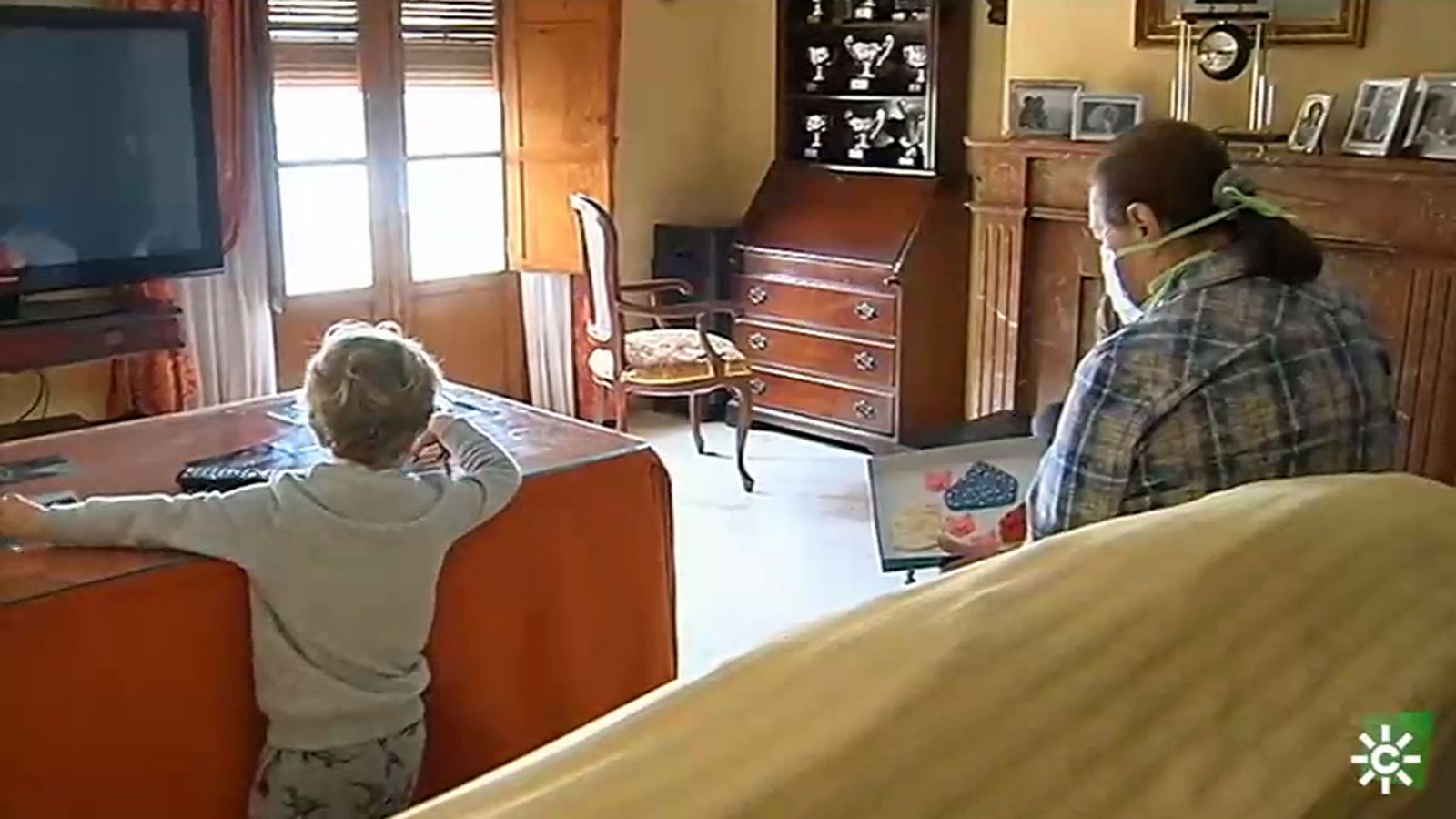 foto amigos abuela