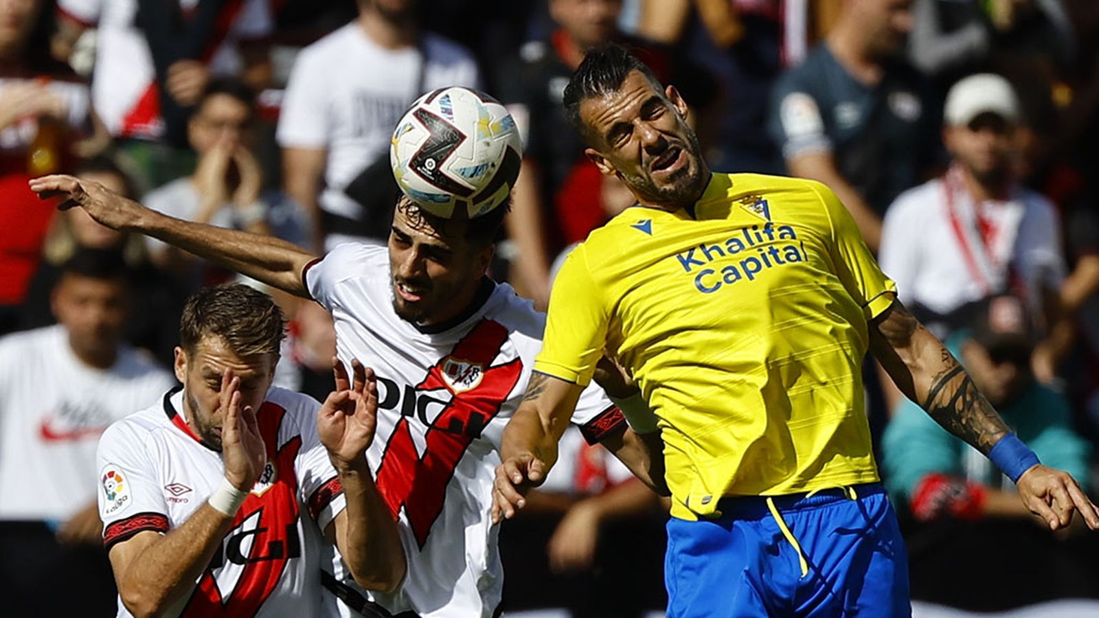 Negredo, jugador del Cádiz