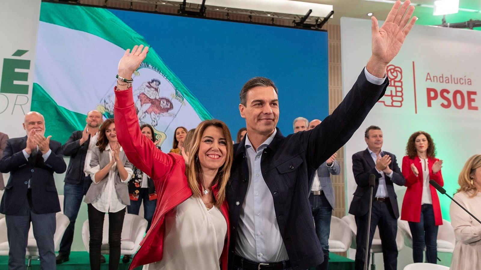 Susana Díaz Pedro Sánchez Sevilla 1024
